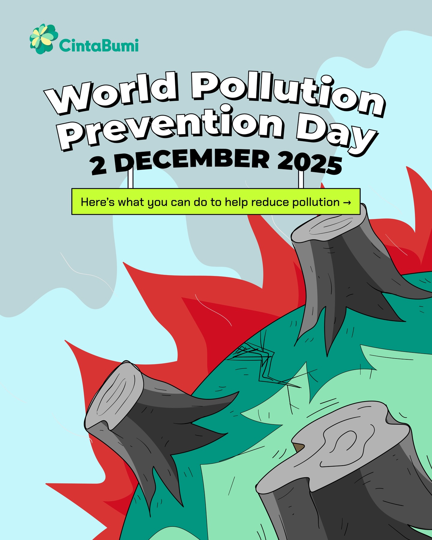 ๐ฆ๐ฒ๐น๐ฎ๐บ๐ฎ๐ ๐๐ฎ๐ฟ๐ถ ๐ฃ๐ฒ๐ป๐ฐ๐ฒ๐ด๐ฎ๐ต๐ฎ๐ป ๐ฃ๐ผ๐น๐๐๐ถ ๐ฆ๐ฒ๐ฑ๐๐ป๐ถ๐ฎ ๐
Yuk, pelan-pelan kita kurangin jejak emisi karbon lewat hal-hal kecil yang bisa kamu mulai hari ini โก๏ธ
Share post ini ke orang yang mau kamu ajak barengan ๐