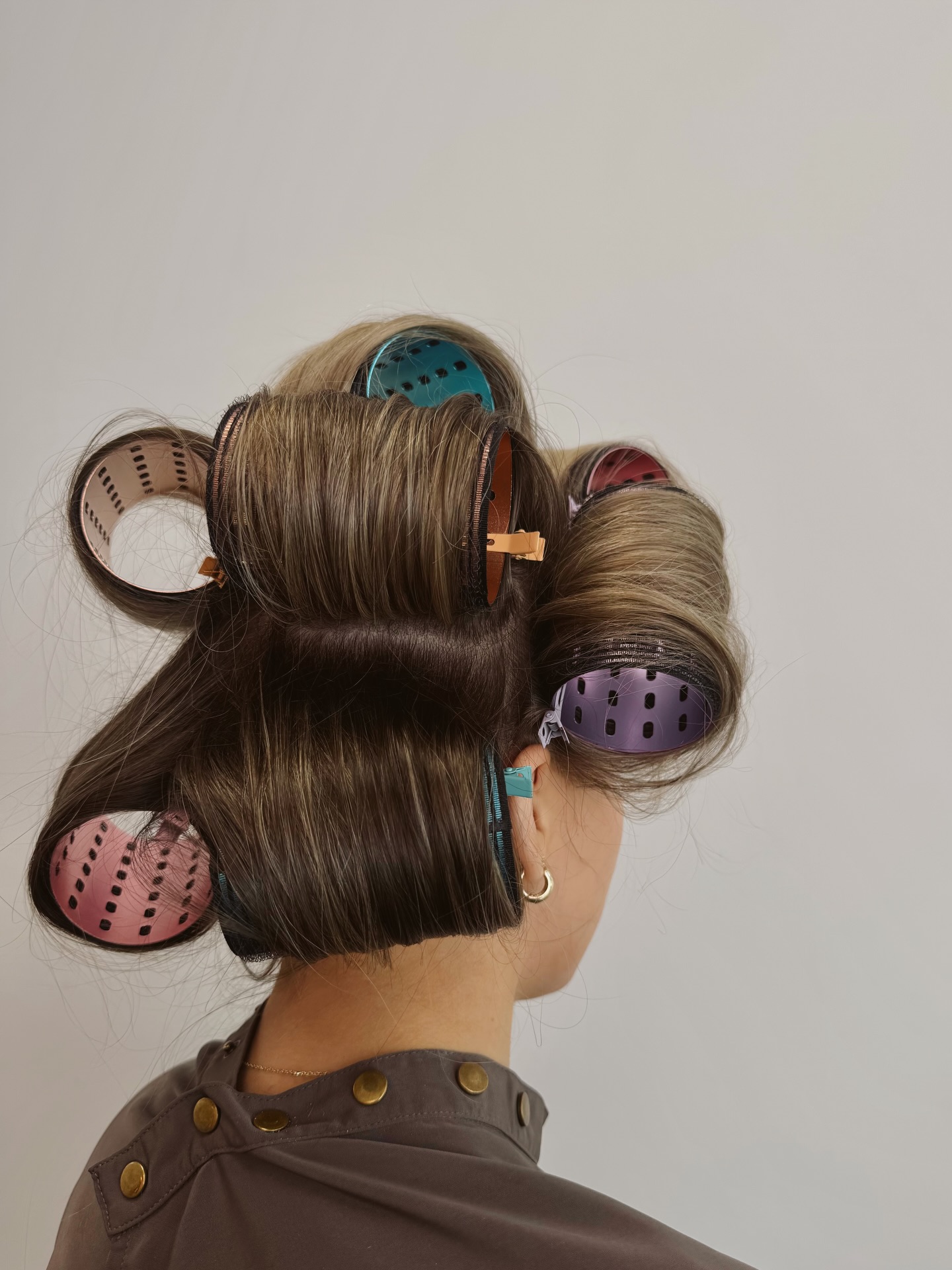 starting my obsession with @domdomhair rollers…