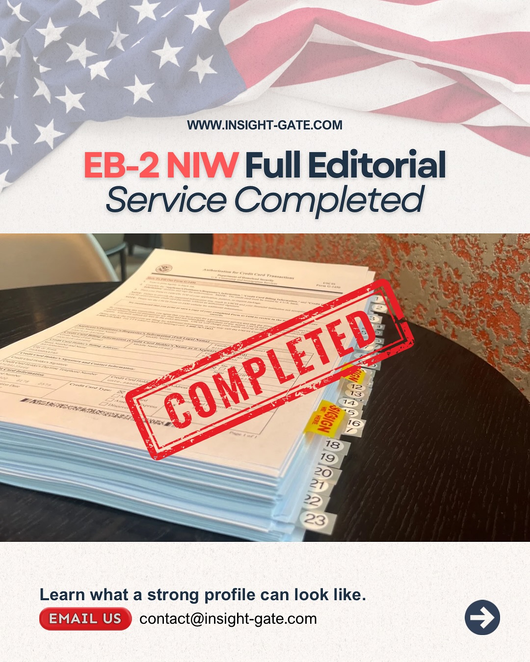 We’ve just completed another EB-2 National Interest Waiver (NIW) petition for a highly skilled professional.
At @eb2niw_guide , we focus on strategic positioning, precise editorial work, and evidence-driven storytelling tailored to USCIS adjudication standards. Every case is developed individually, with careful attention to how credentials, impact, and future work are presented.
If you are a researcher, physician, engineer, or advanced professional considering EB-1 or EB-2 NIW, a structured evaluation can help determine whether your profile is ready and how to strengthen it before filing.
Book a consultation for a further guide and discussion.
🌐 www.insight-gate.com
✉️ contact@insight-gate.com
#eb2niw #eb1 #usa #greencard