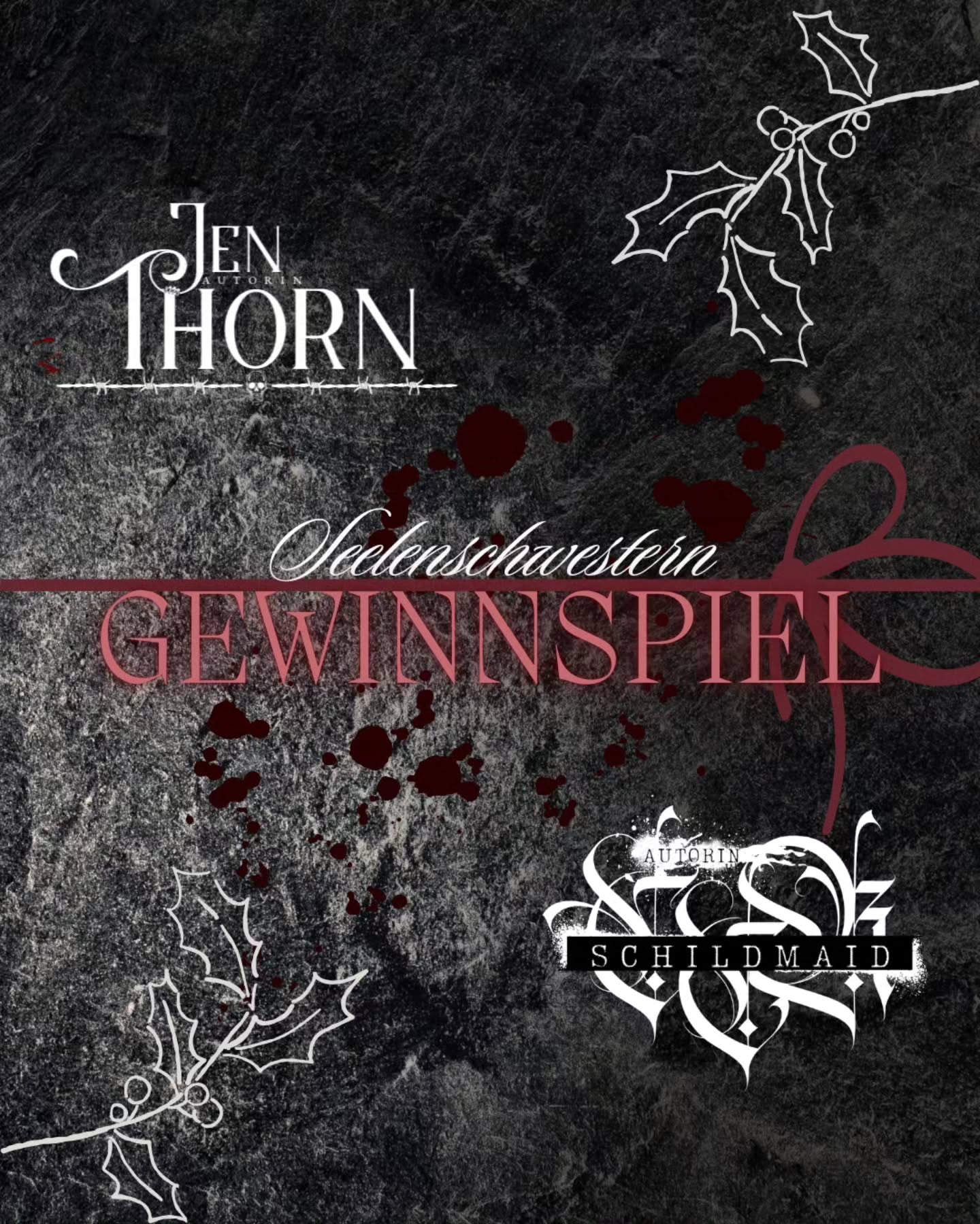 ☠️ 𝔾𝕖𝕨𝕚𝕟𝕟𝕤𝕡𝕚𝕖𝕝 ☠️
Advent... Advent... die Hütte brennt 🔥🔥🔥 denn @jen_thorn_autorin und @autorin_cck_schildmaid_ machen keine halben Sachen.
Deswegen schenken wir euch Blut, Folter, neue Welten, Sarkasmus und einen Hauch Romance in hübsch verpackter Buchform 🩶
Es ist Gewinnspielzeit. 🤩
Was könnt ihr abstauben?
-> 1 XXL - Buchpaket mit folgendem Inhalt:
☠️ Jen Thorns DarkFantasy Trilogie -> richtig gelesen. Alle 3 Teile von Shórrpáda als Paperback 🔥 (Teil 3 feiert am 17.12.25 Release 🥳)
☠️ CCK-Schildmaids Akt 1 der Saint Death Crows History als Paperback
☠️ und ein Buch eurer Wahl mit einer einzigen Bedingung: Das Werk muss von einem SP-Autoren stammen 🩶
Was müsst ihr dafür tun?
🥃 Beitrag liken und für 24h in eure Story packen
🥃 gebt uns einen Tipp, wie wir zwei durch die Vorweihnachtshölle kommen, ohne den Verstand zu verlieren
🥃 schreib euren Buchwunsch dazu 🩶
-> Reposten, Folgen und Freunde markieren ist gern gesehen, aber keine Pflicht ☺️
Bedingungen:
😈 Ihr müsst mindestens 18 Jahre alt sein
😈 Versand nur innerhalb Deutschlands
😈 Gewinnspiel läuft bis zum 13.12.25 und wird am 14.12.2025 ausgelost
---
Das Gewinnspiel geht auf unseren Nacken... Meta hat damit nichts zu tun 😉 Ihr kennt das ja.
---
Und los gehts... rettet uns vor der Hölle des Lebkuchens und vor der Dauerbeschallung von Last Christmas 😵💫
Derweil wünschen wir euch: Viel Glück ✌🏻
Eure @jen_thorn_autorin & @autorin_cck_schildmaid_ ☠️😈
#gewinnspiel #bücher #darkfantasy #irishmafia #bookcommunity #booklover #bookcommunity #autorenwelt #autorenwahnsinn #autorenalltag #selfpublisherbücher #christmashater #bookstagram #booksbooksbooks