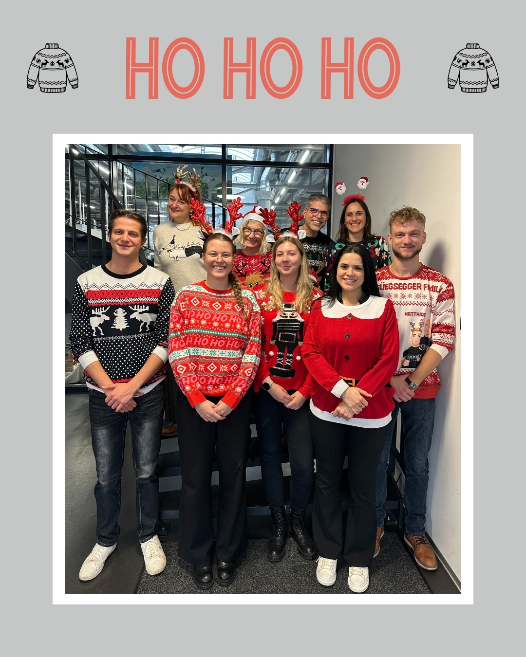 🎄 Tag der Weihnachtspullover bei der W. Siegrist AG 🎅
Ein Teil unseres Teams hat heute den Arbeitstag mit bunten Weihnachts-Pullis etwas festlicher gemacht.
Eine kleine, aber feine Aktion, die für ein paar Lacher und vorweihnachtliche Stimmung im Unternehmen gesorgt hat.
🎄 Christmas Sweater Day at W. Siegrist AG 🎅
Some of our team added a festive touch to the workday with colorful Christmas sweaters.
A small but nice initiative that brought a few laughs and a bit of holiday spirit to the company.
#wsiegristag #teamspirit #christmassweater