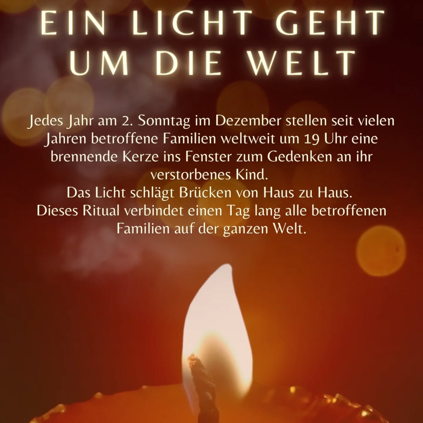 #kinderhospizdienst #Kinderhospizarbeit #worldwidecandlelighting #gemeinsamstark