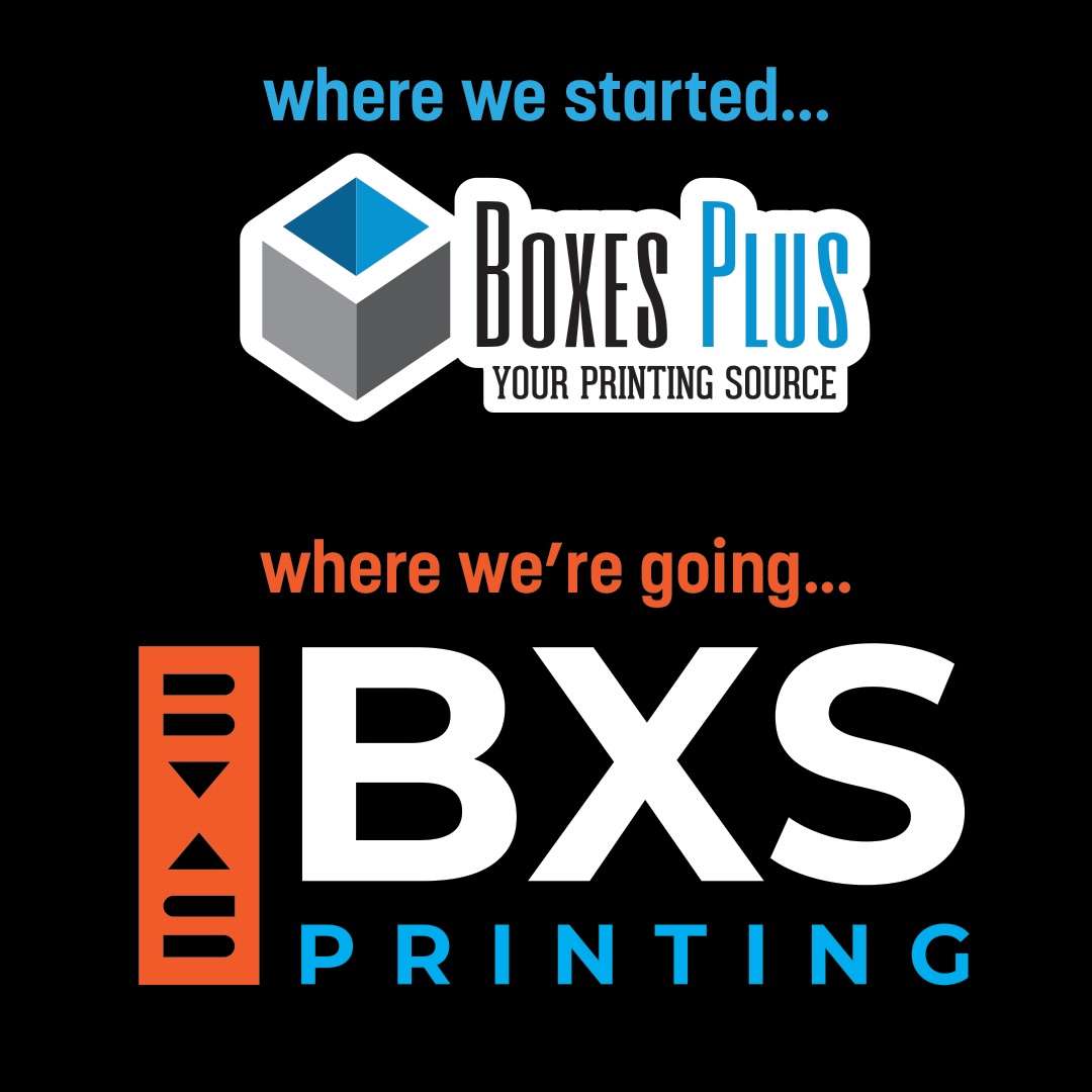 Boxes Plus is now BXS Printing!
Same team, same quality, same attention to detail.
We’re here to help with every project, big or small, and make printing simple and reliable for our clients.
Thanks to everyone who’s supported us along the way!
#BXSprinting #boxesplus #printingmadeeasy #printshop
#smallbusiness #clientfirst