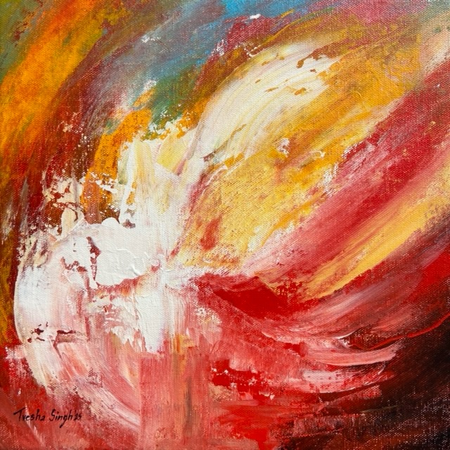‘Electrifying’
Acrylic on canvas
12 x 12 inches / 1 x 1 Ft
Created in 2025
#contemporaryartist #contemporaryart #contemporaryindianart #indianartist #indianartistscommunity #delhiartist #marineart #expressionism #abstraction #abstractartwork #paletteknife #paletteknifepainting #indianartist #paintingdetail #acrylique #acryliquesurtoile #abstrait #abstraitart #abstractartists #abstractpainting #expressionistart #painterly #artiststudio #art_spotlight #artdetail #texture #abstractartorg #tveshasingh