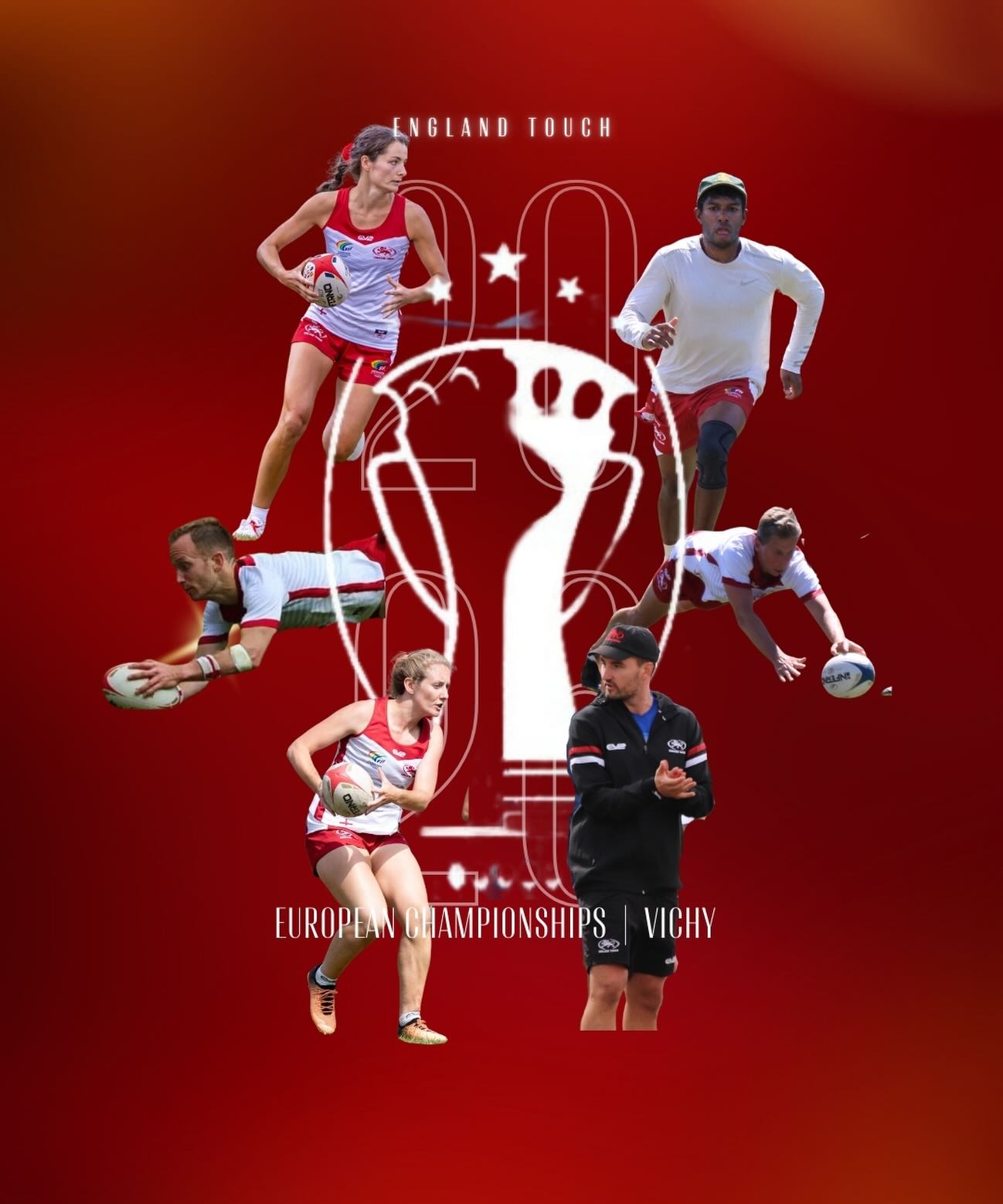 Huge congratulations to all 16 of our Jets who’ve been selected into @englandtouch High Performance training squads for the upcoming Euros in Vichy 🔥
W27 - Jess Clarke, Zoe Fielden-Stewart, Rosie Kells, Jess Miller
M30 - Lewis partridge
Mx30 - Akshan Jirasinha, Rupert Macey, Chris Wade, Rob Grist
W35 - Beth Newton
M35 - Steve Holland, Ant Kolanko
W40 - Ceire Costelloe, Vix Stevens
W45 - Kirsty Prior
M50 - Paul Bunce, Luke Hudson
#JetPack ✈️