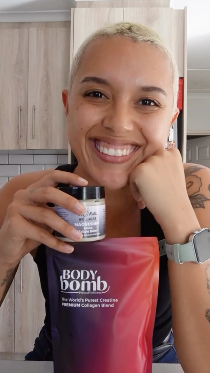 You don’t need a pharmacy in your kitchen.
You need a smart stack that actually performs.
Body Bomb hits the inside ➡️creatine + collagen for strength, recovery, and skin that doesn’t crack under pressure.
Magnesium Tallow Balm hits the outside ➡️real fat, real minerals, real results. One jar replaces your entire nighttime routine!
Strong inside. Smooth outside.
Two products. Full-body upgrade. 💪🏽👏
#PrimalWellness #Tallow #Creatine