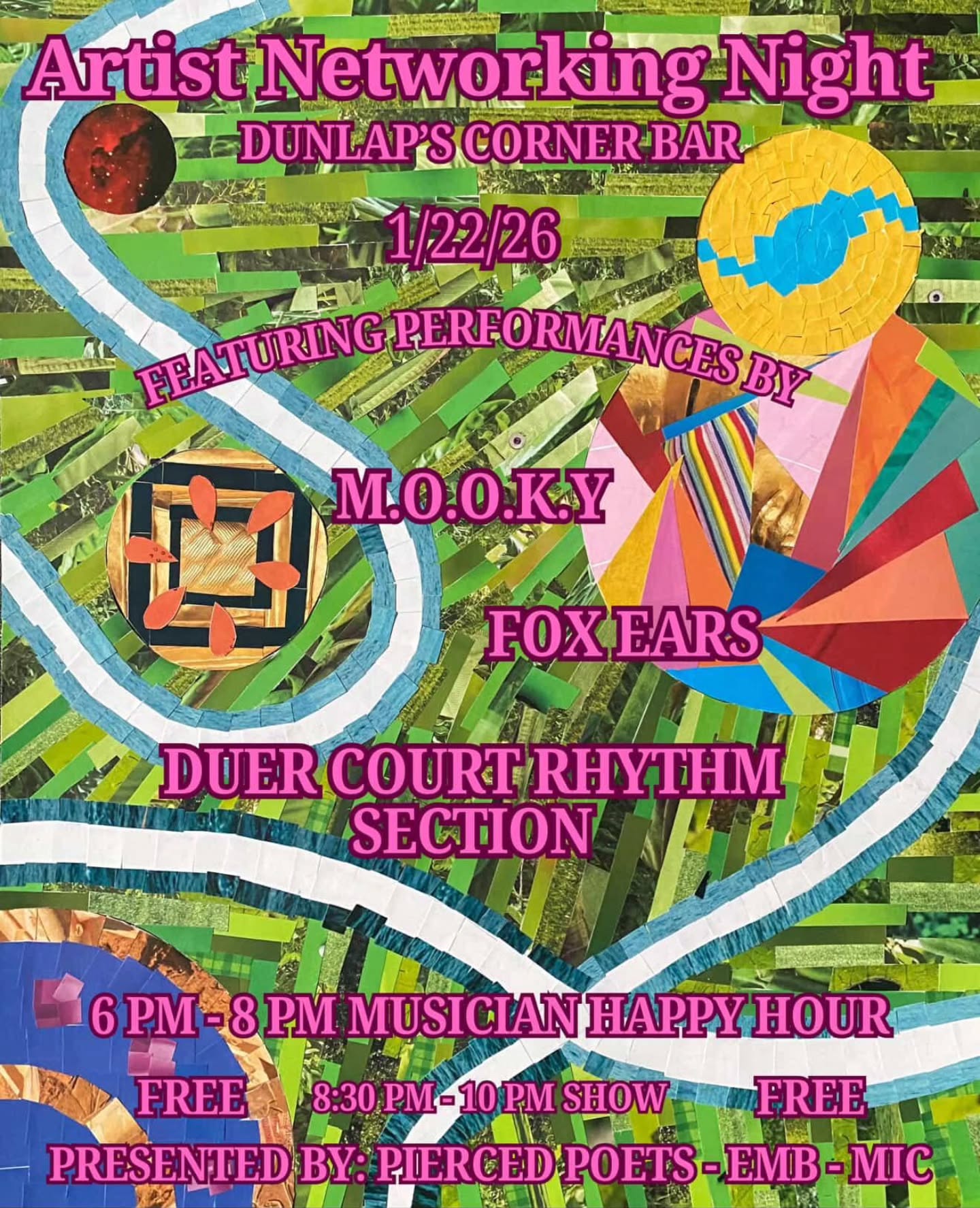 First show scheduled for 2026!
Music networking event!
@foxearsmusic
@m.o.o.k.y
@dcrsband
FREE
@_emmiesmusic_
