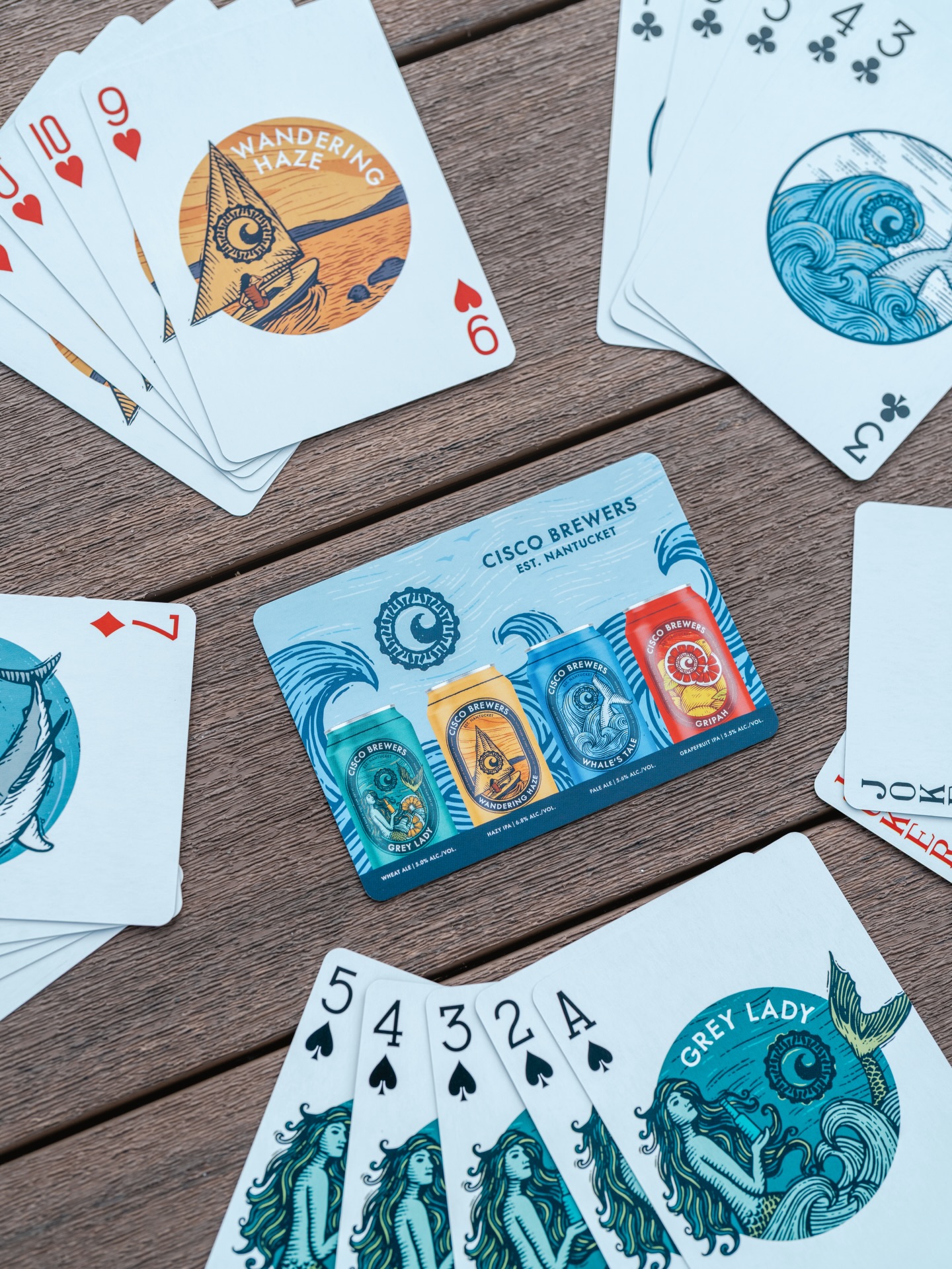 What makes Cisco Brewers stand out is how intentional their design work has been over the years. Each illustration has a sense of place and personality, rooted in the island and its history. When that artwork moves beyond the can and onto products people use day to day, it becomes more than branding. It becomes part of someone’s home, their memories, their connection to Nantucket. 🌊