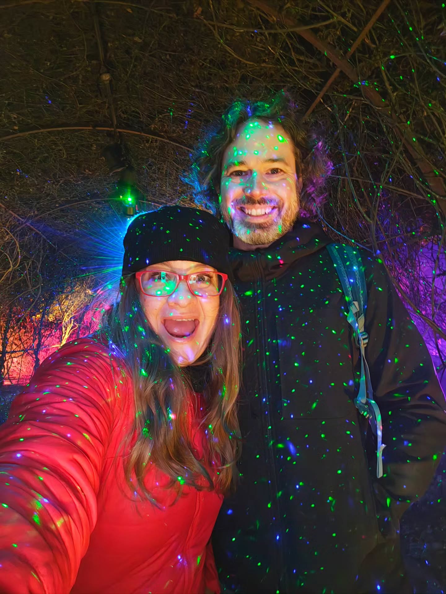 Taking some much needed time off from work and just enjoying the moment has done me a world of good during the holidays 😊.
Even strolling through parks with cool holiday decorations and incredible lighting has helped me stop. Stop and appreciate the little joys in life more, like seeing the world shine differently with these magical colours 😊.
#christmaslights #gardenlights #holidaydecorations #AWomanFromMars #magic