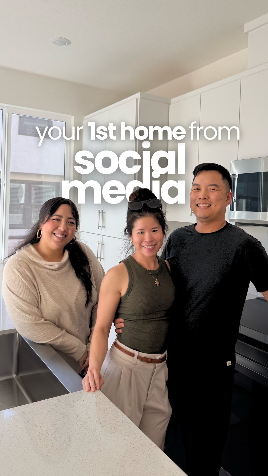 Hearing Sue & Flora share their story made my whole week 🥹💛
We didn’t even meet in person until six months into the process, everything started through social media while Sue was working abroad.
But this is exactly why I love what we do. Real people, real stories, and moments like today… closing on their first home together in Orange County. 🏡✨
