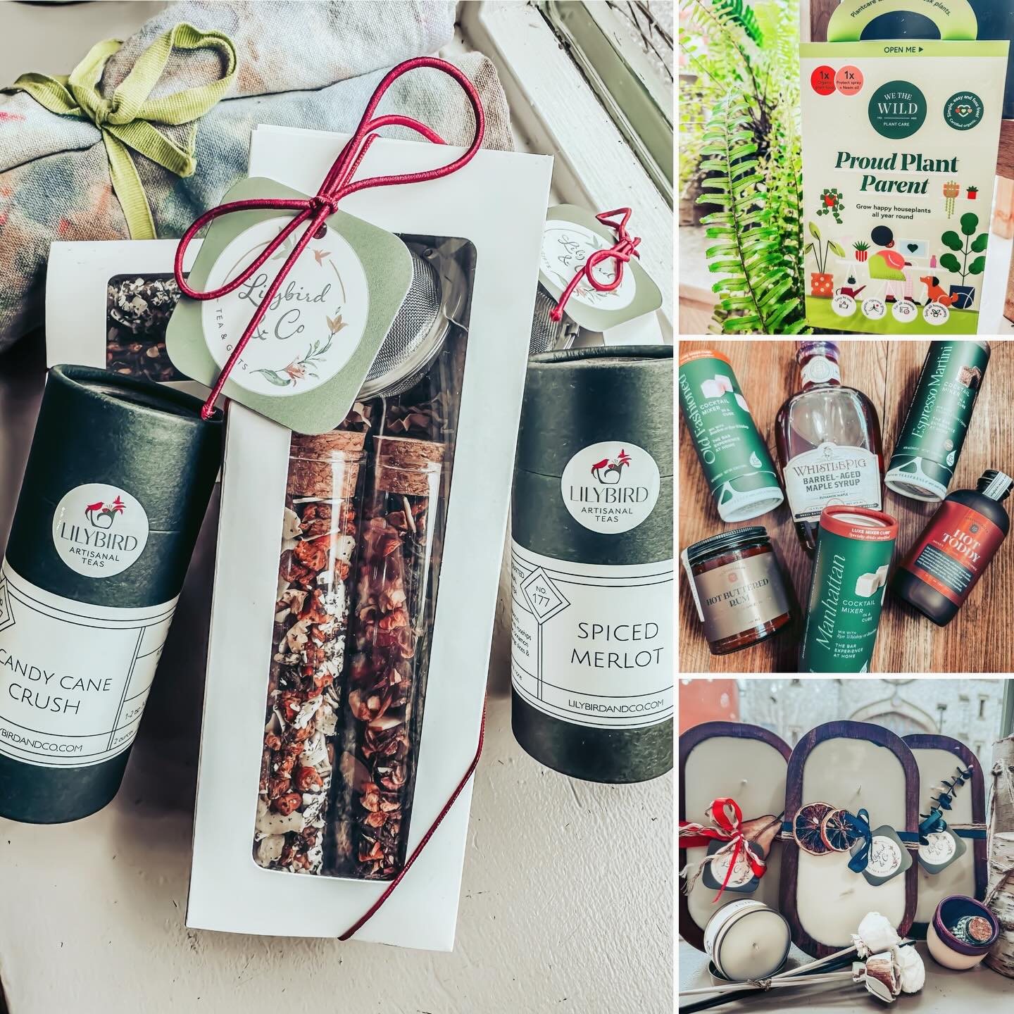 PSA: the shop is now open SUNDAYS 10-2 and WEDNESDAYS 10-3 🎁 we are stocked to the ceiling with top-notch products from over 100 small businesses, locally handmade gifts and the best Holiday tea blends 🎄