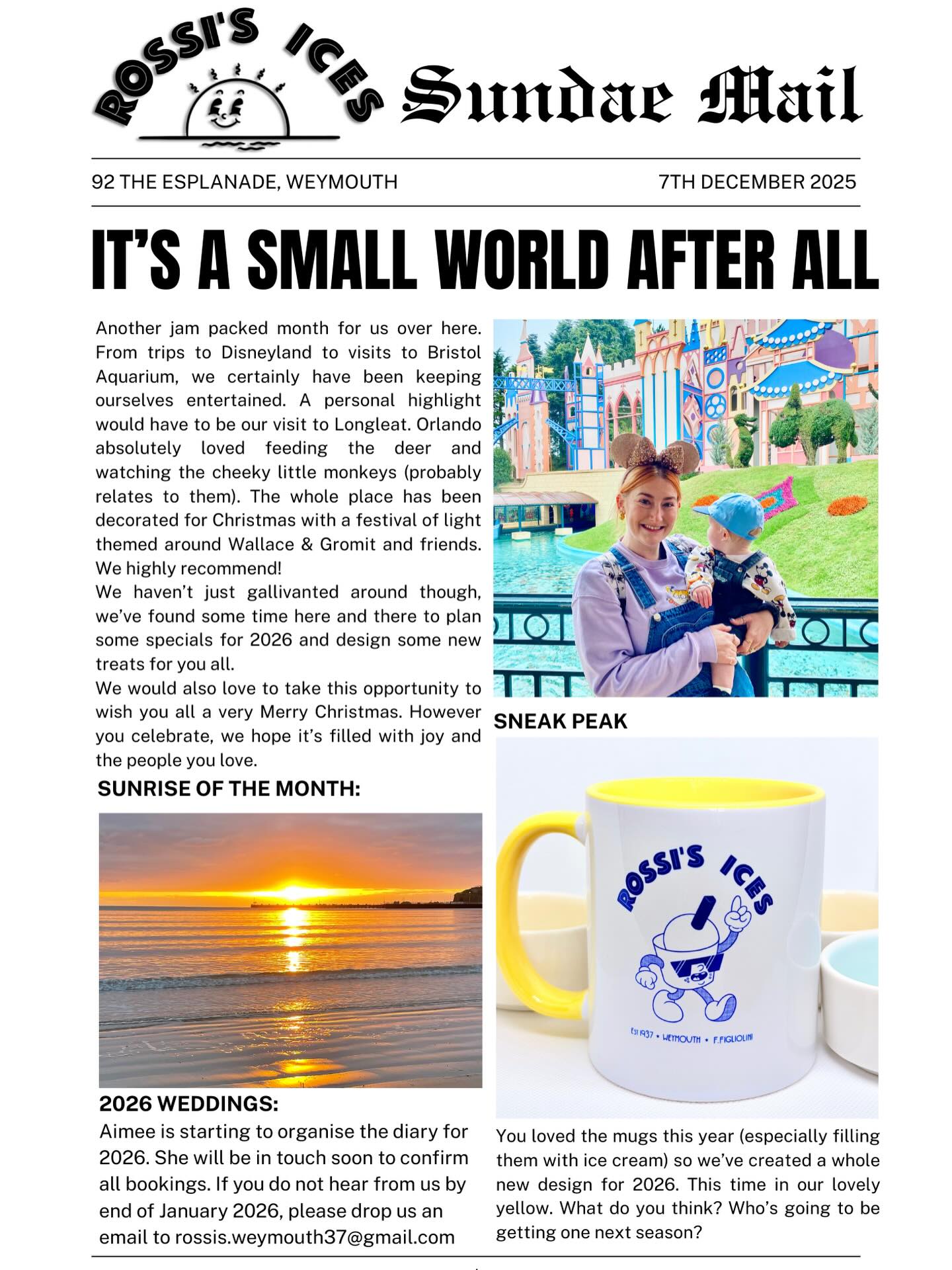 Here’s what we’ve been up to throughout November 📰
What have you guys been doing? 💛💙