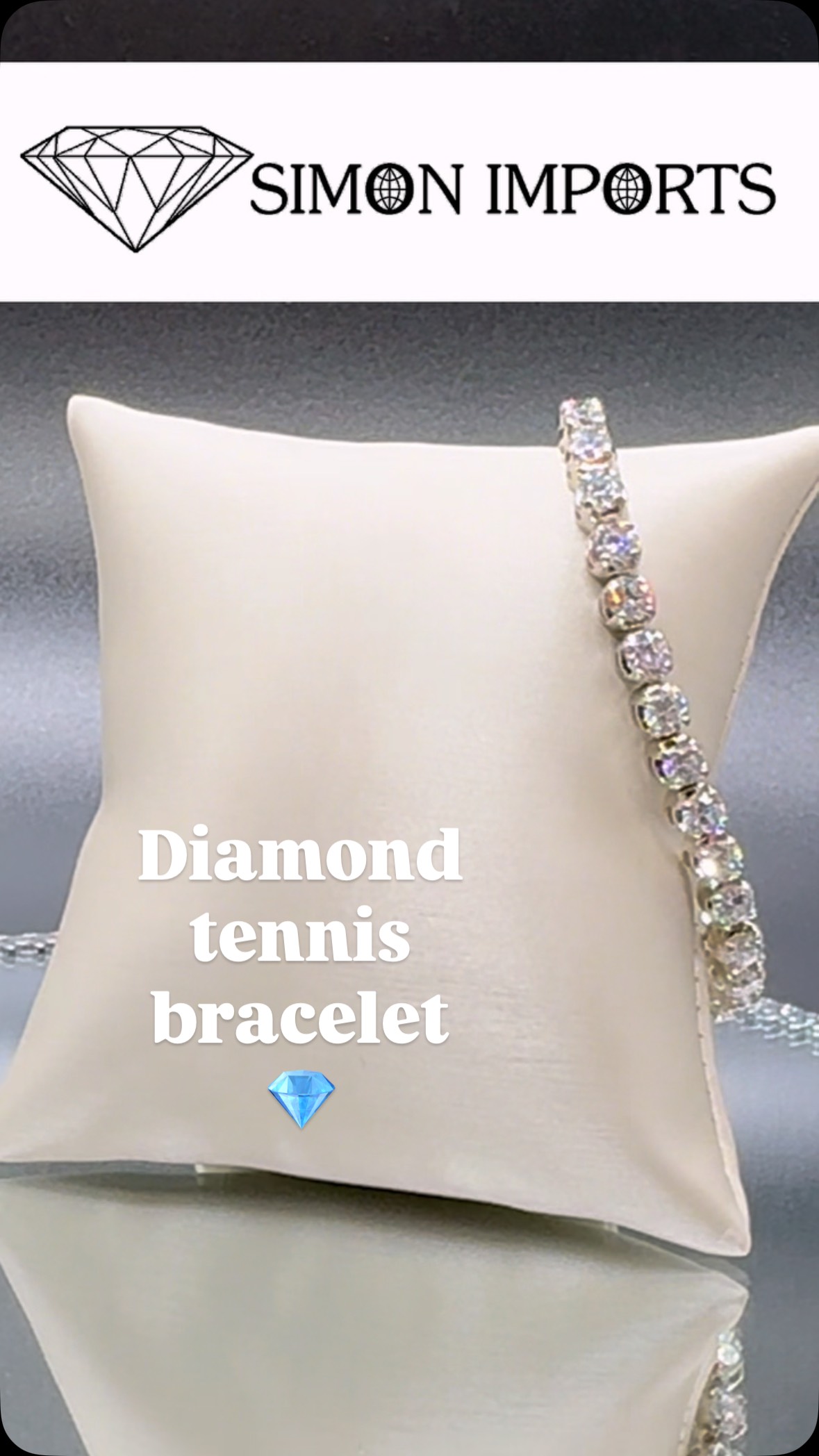 Our newest diamond tennis bracelet design!
WOW😍🤩
💎Friday Rocks💎
#simonimports #fridayrocks #diamond #diamonds #diamondtennisbracelet #bracelet #winnipegjeweller #luxdiamonds #belgiandiamonddealer