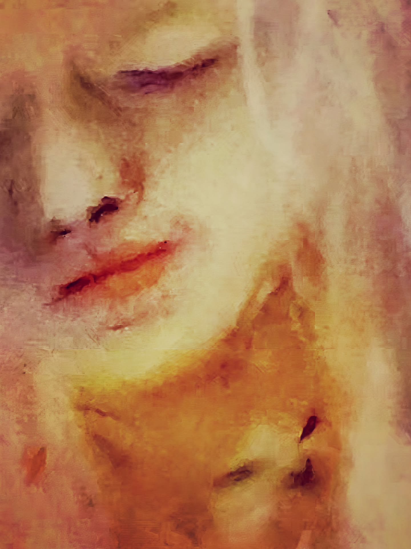 I *hoped* he'd turn into a fox kit! #WIP #spiritanimals #gentlecreatures #meditativeart