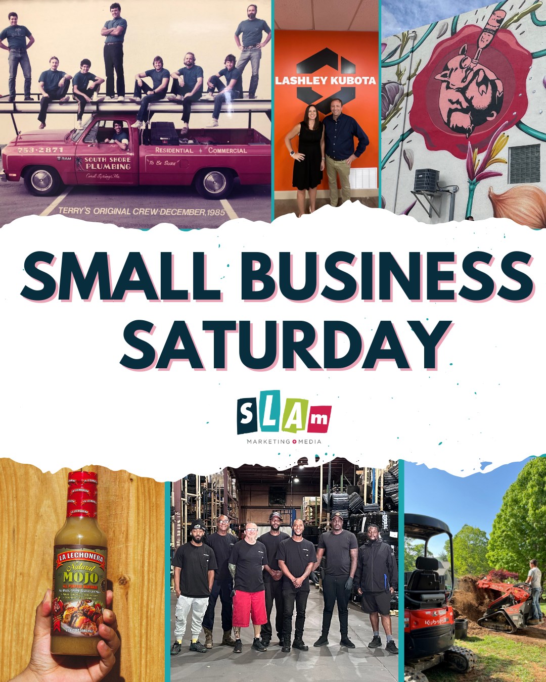 Small Business Saturday isnāt just a shopping day, itās a celebration of the people who keep communities running.
From kitchens to job sites, our clients La Lechonera, Lashley Kubota, Track Loader Parts, South Shore Plumbing, and Ringemann Plumbing remind us what dedication, craftsmanship, and heart look like every day.
When you support small businesses like theirs, youāre supporting families, local jobs, and big dreams.
Hereās to the builders, the makers, and the dreamers ⨠the small businesses that make a big impact.
#SmallBusinessSaturday #SupportLocal #SLAMMM #MojoLechonera #LashleyKubota #TrackLoaderParts #SouthShorePlumbing #RingemannPlumbing #SmallBusinessStrong @southshoreplmb @ringemannplumbing @trackloaderparts @lashleykubota @mojolechoenra