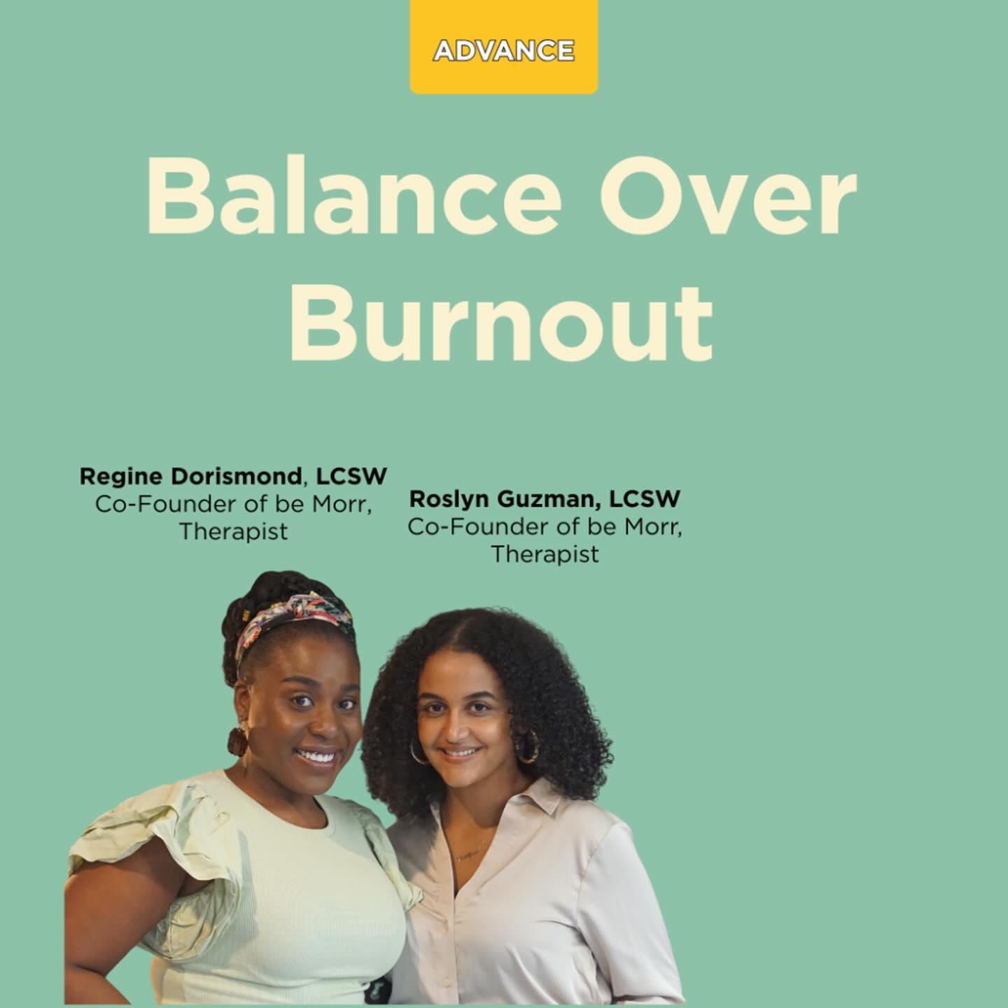 Join us in real life at @weareluminary as we host a Balance over Burnout workshop! ⚖️✨
Together, we’ll:
- Recognize the subtle signs of burnout before they take a deeper toll
- Explore how burnout impacts mind, body, and spirit, especially during high-stress seasons
- Learn powerful tools to restore balance, strengthen boundaries, and enter the holidays with clarity and intention
Reserve your free ticket by clicking the link in bio! Will we see you there sis? 💛
#bemorr #mentalhealth #luminary #nyc #wellnessworkshop #burnouttobalance