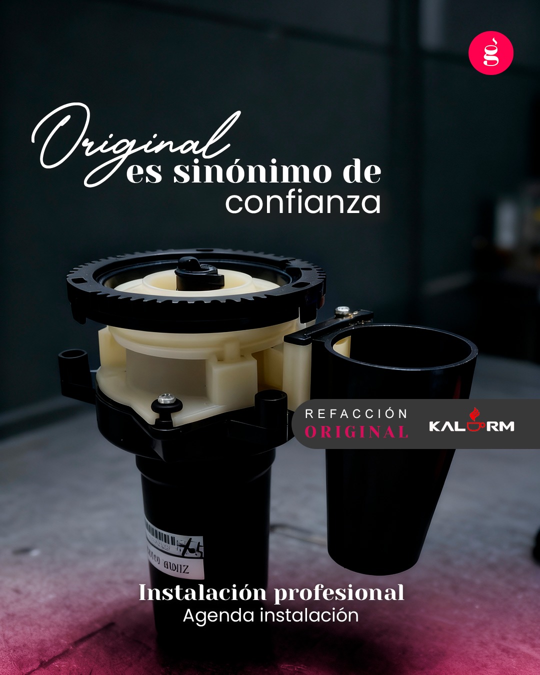 🔩☕ Cada pieza importa.
Refacciones originales Kalerm con respaldo técnico Café Algraná.
📲 Solicita la tuya hoy en algrana.cafe