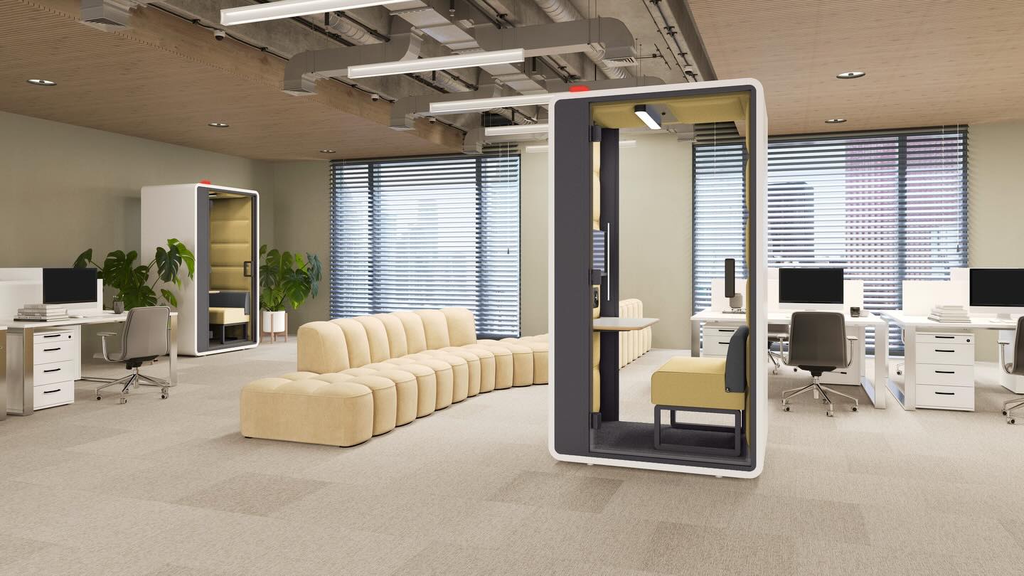 Step in. Tune out. Get things done. Your productivity sanctuary awaits with @haworthinc!