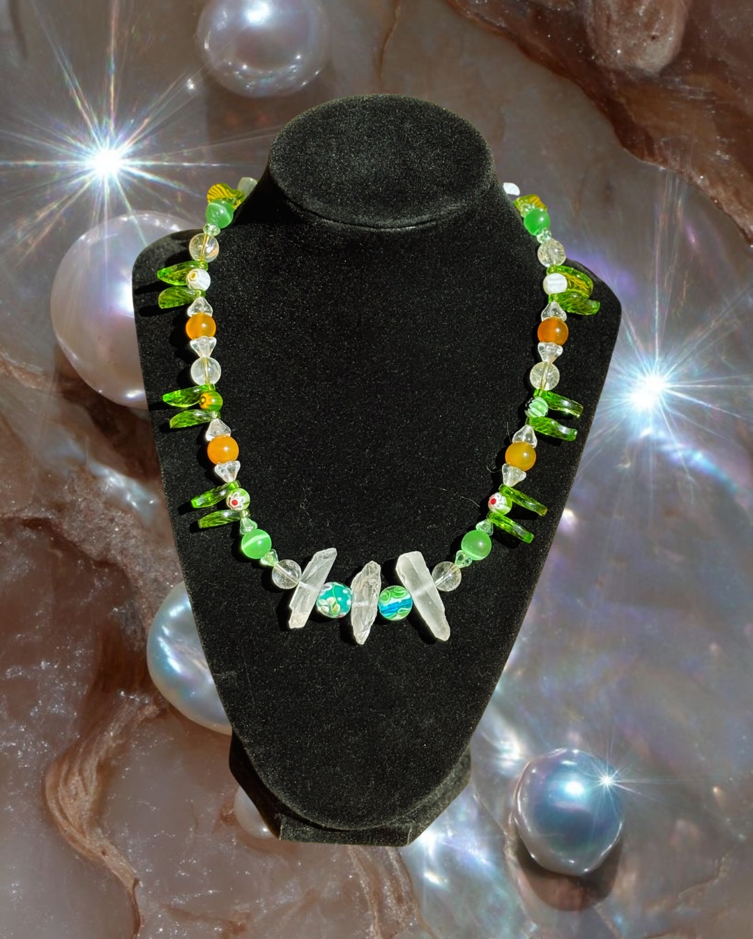 ✨Mini Necklace Launch✨
It’s been a while since I’ve had the time to make jewelry again. But I had a lot of fun creating these!
Each Necklace is hand strung and made with pure intention. Reiki-charged and blessed for the beautiful soul that it’s meant for.🫶🏼
🌀 $45 + Shipping for 1
🌀$80 + Shipping for 2
Shop our Jewelry on solandroot.com
#onlinestore #jewelry #gift #giftideas #holidays #necklace #gemstone #gemstonejewelry #beadedjewelry #reiki #reikicharged #smallbusiness #shoplocal #create