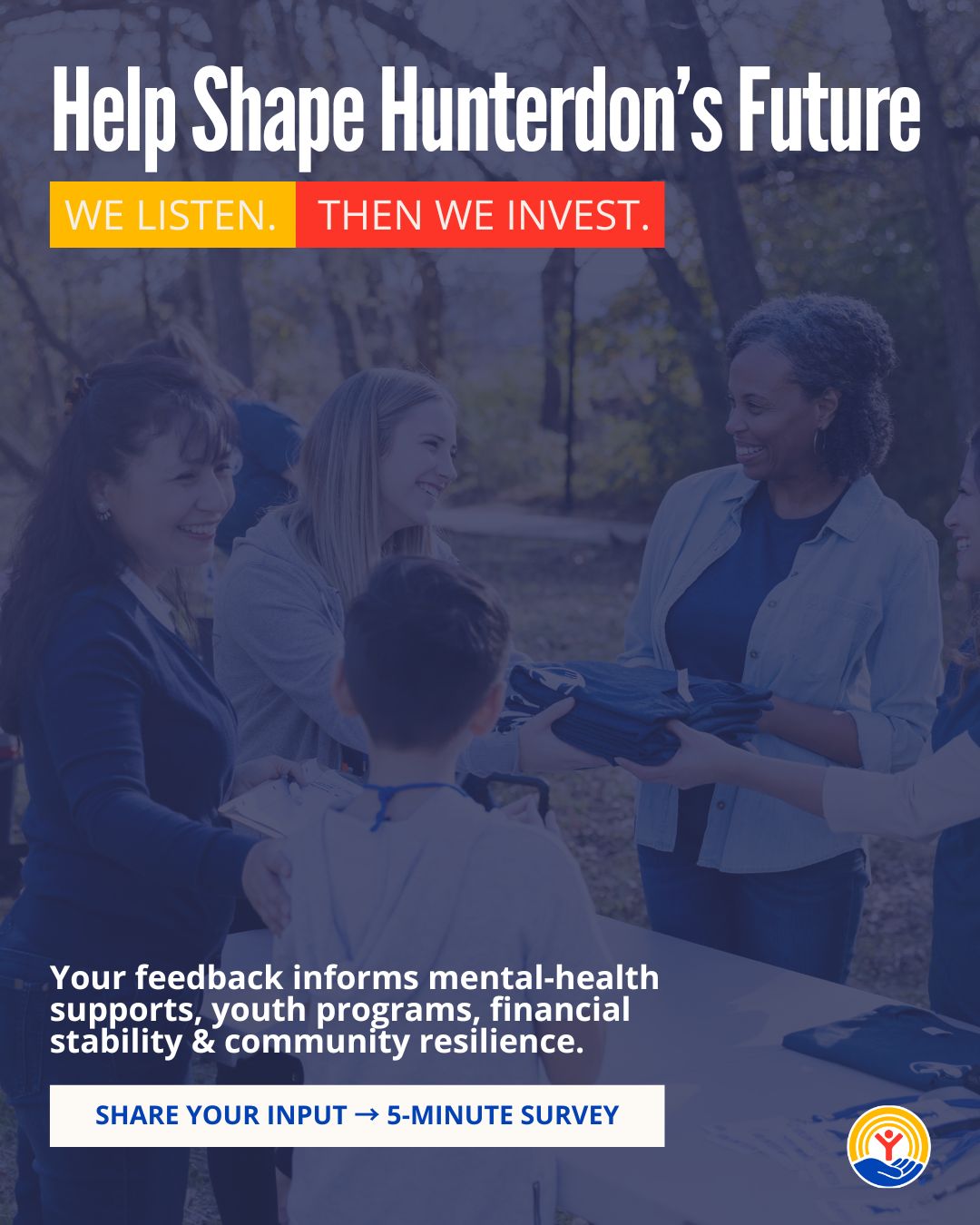 Hunterdon doesn’t move forward by guessing—we move forward by listening. This quick five-minute survey gives us real-time insight into what families are experiencing, what’s working, and where the gaps are.
If you live, work, or spend time in Hunterdon County, your perspective is essential.
Take the survey: https://www.surveymonkey.com/r/unitedwayofhunterdon