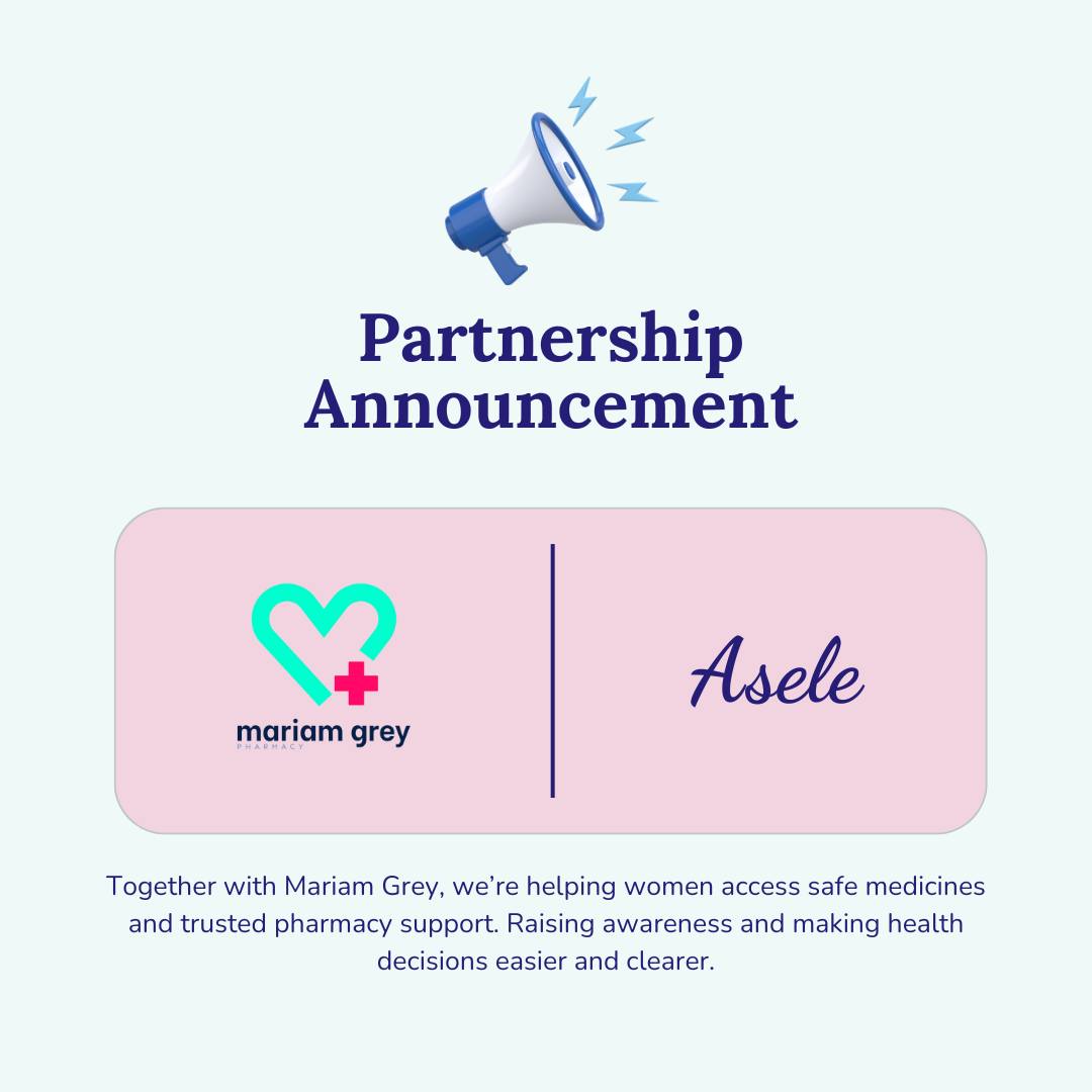 Asele is excited to partner with Mariam Grey Pharmacy.
Mariam Grey makes safe healthcare easier to reach. They offer fast and affordable access to verified medicine, licensed doctors, and lab services, online and offline. Their model supports people who struggle to reach quality care by working closely with pharmacies and trusted providers across Nigeria.
We admire their mission to improve access to safe healthcare for every Nigerian, no matter where they live or what device they use.
We are glad to stand with them and support the important work they are doing.
