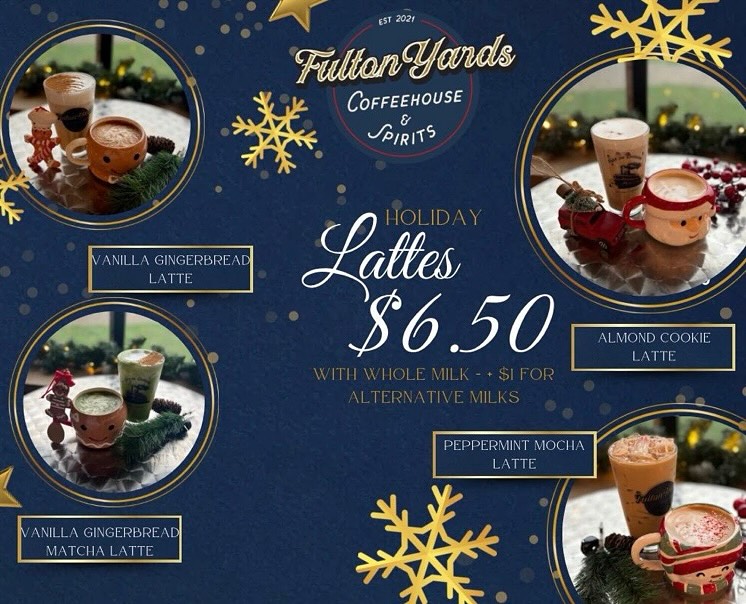 Today’s snow day is the perfect time to check out our new seasonal latte menu! ❄️☃️
We are open normal business hours 🎄