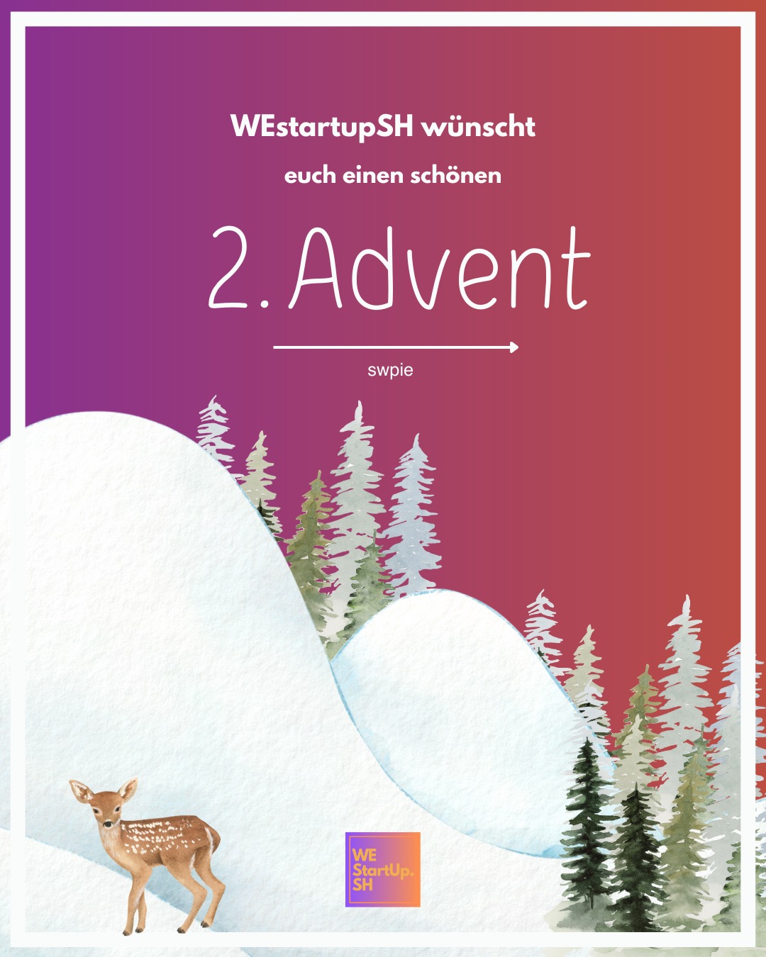 Wir wünschen euch einen schönen und besinnlichen 2. Advent 🎄✨
Heute im Fokus: NearMeNow🌞
1. Was bedeutet Nächstenliebe für dich?: „Nächstenliebe heißt für uns, dass wir Menschen so behandeln, wie man selbst an einem Montagmorgen behandelt werden möchte:
mit Respekt, Empathie und echter Offenheit. Auf Augenhöhe ohne Ego, dafür mit einem echten Interesse am Gegenüber.“
2. Wie lebst du diesen Wert in deinem Startup?:
„Bei NearMeNow gilt die No-Asshole-Policy als Grundgesetz. Wir arbeiten freundlich, ehrlich und wissen: An manchen Tage fühlt man sich wie ein Einhorn auf Koffein (120 %),
an anderen eher wie ein müder Pinguin (40 %). Und das ist völlig okay, wir fangen uns gegenseitig auf.“
NearMeNow ist eine Plattform/App, die dir Echtzeit-Informationen über Events, Aktionen und Angebote in deiner Nähe zeigt, basierend auf deinem Standort und Interessen. Du kannst entdecken, was gerade passiert (z. B. Kulturfeste, Kurse, Veranstaltungen, Gastronomie usw.), alles lokal und aktuell. Die Nutzung der App ist kostenlos.
Einen schönen 2. Advent Euch allen✨
#westartupsh #neearmenow #advent #womensentrepreneurship