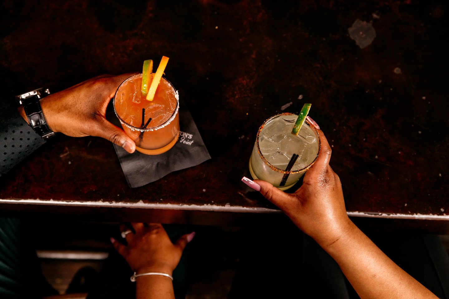 Two drinks, one perfect night.