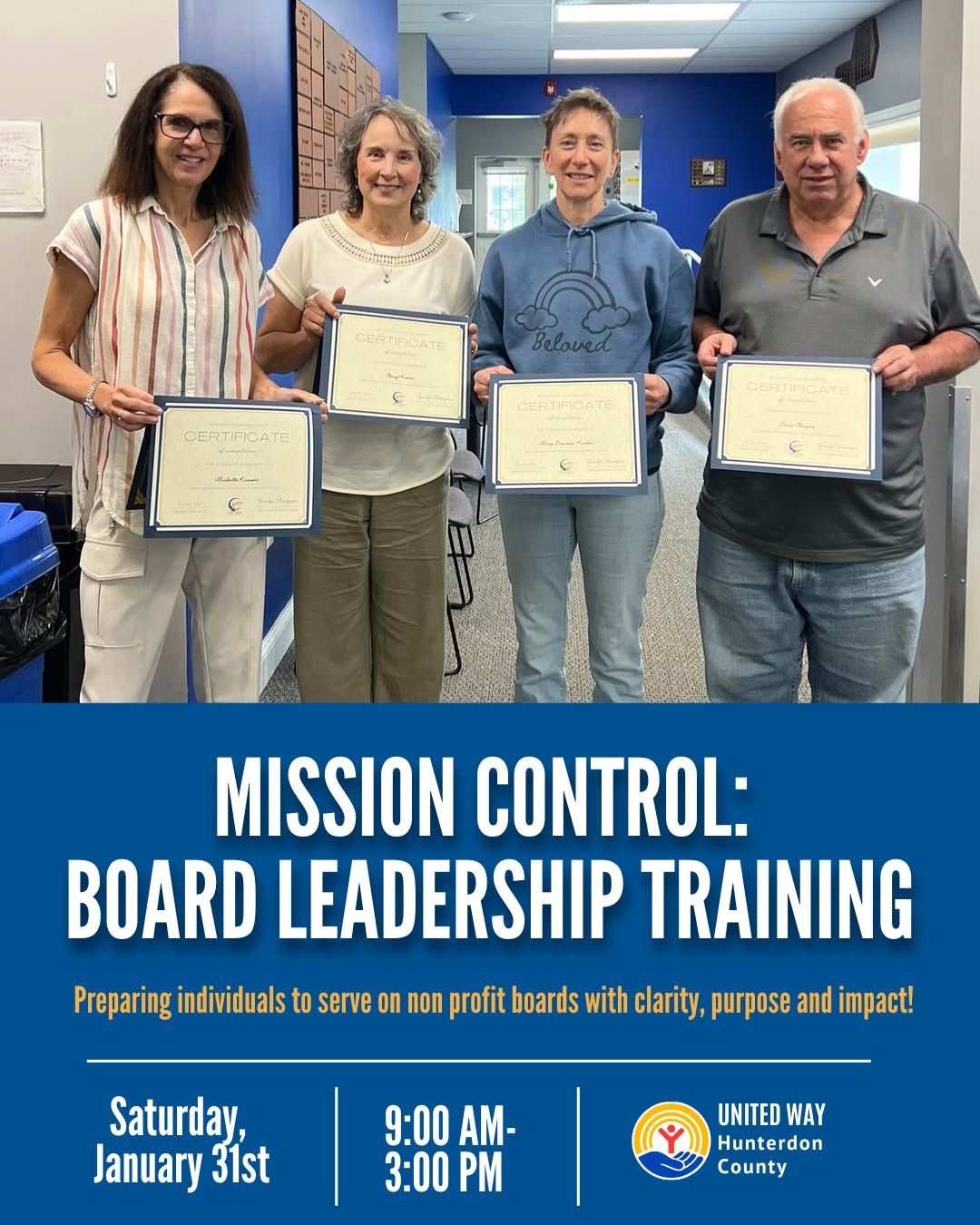 Ready to lead with purpose? It’s not too late to register for Mission Control: Board Leadership Training — happening January 31st from 9AM–3PM!
Whether you're new to nonprofit boards or looking to sharpen your skills in 2026, this two-part training will equip you with the tools to lead with impact. Learn more and register at: https://bit.ly/4pdEIOT