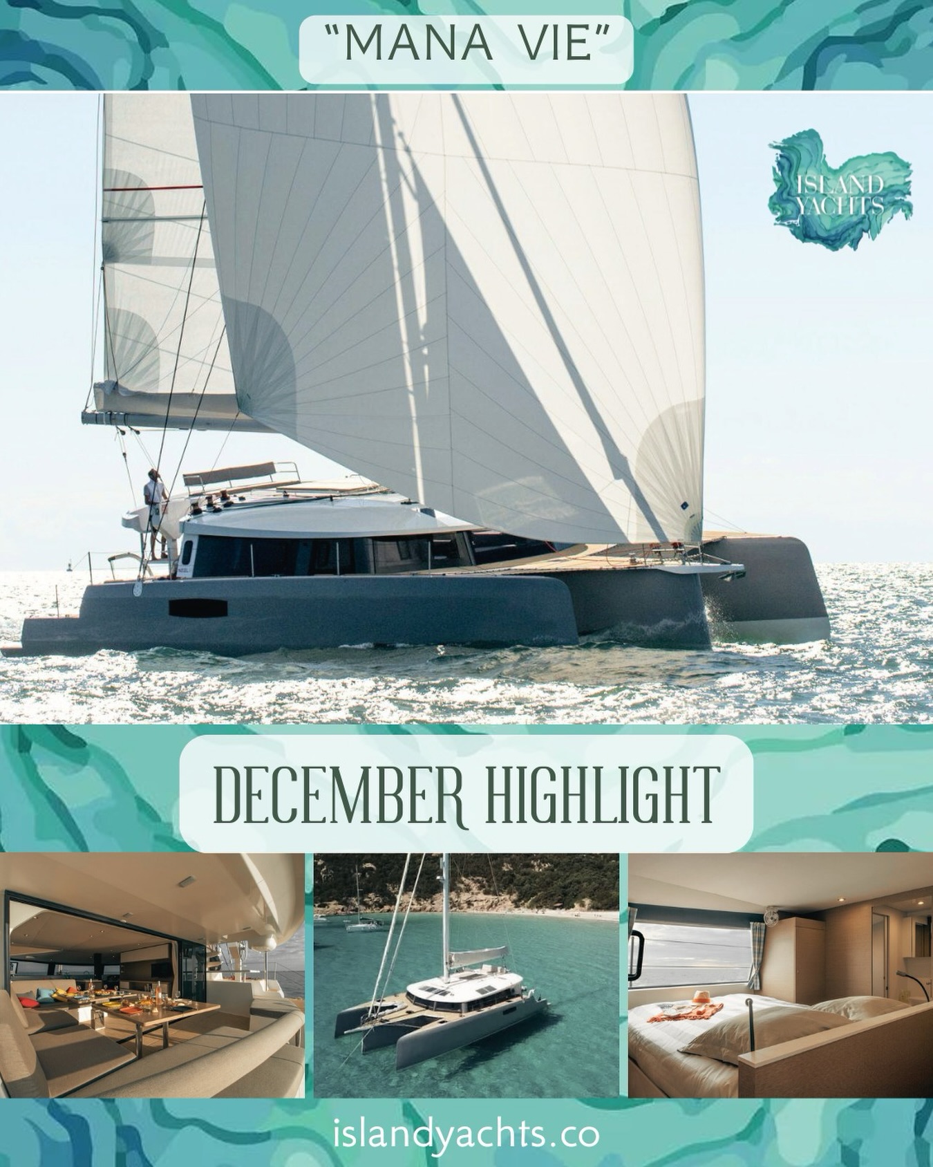 December highlight: Sailing Manā Vie, a 51’ NEEL luxury trimaran made for sunset cruising, intimate celebrations, and unforgettable Exuma escapes. ✨⚓
Featuring spacious lounging areas, paddleboards, snorkel gear, a floating island, and premium hosted dining.
Inquire today to book your next adventure.
#islandyachts #luxuryyachting
