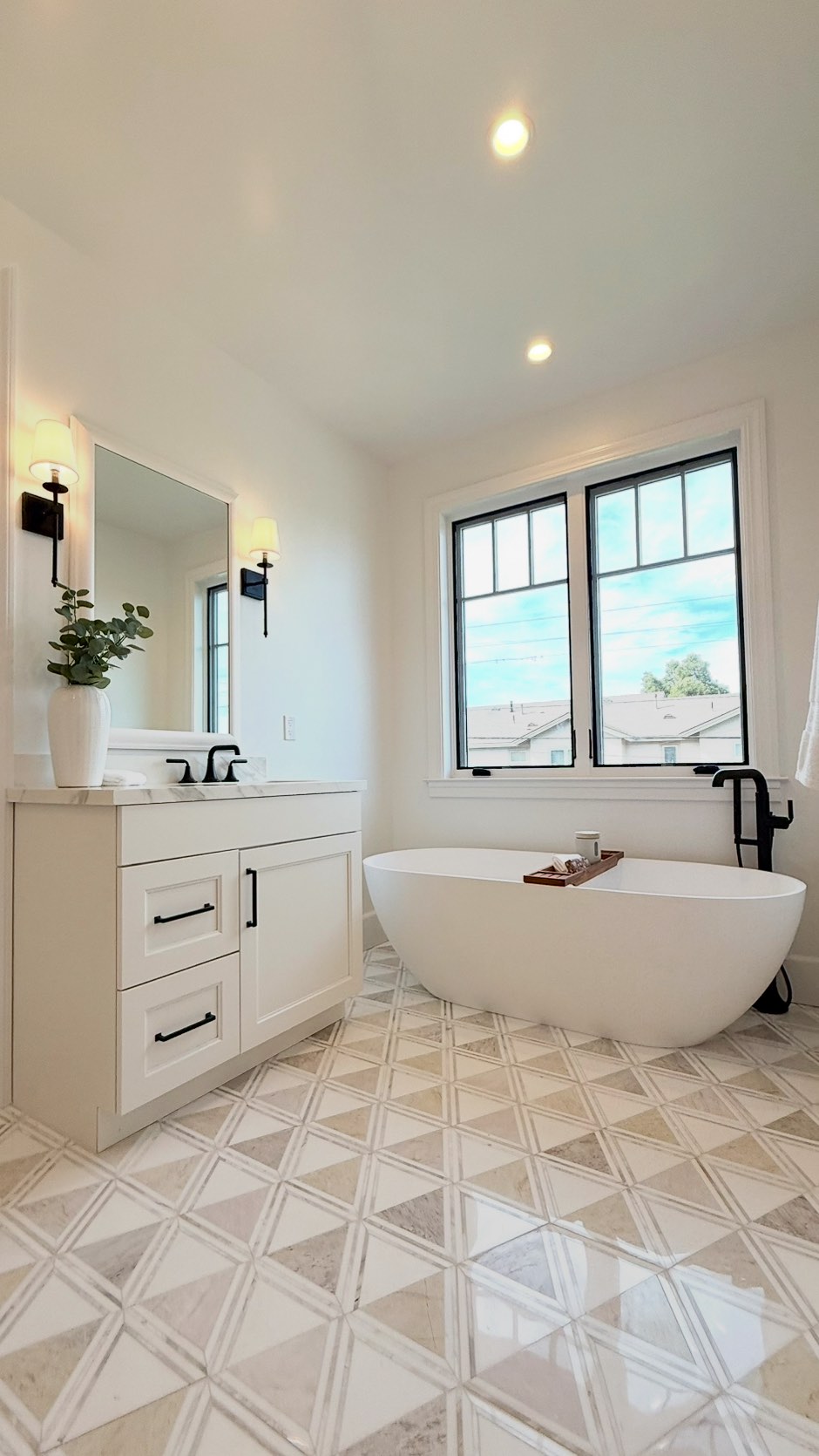 Clean lines, warm tones, and black accents that bring it all together 🖤🤍 total dream-bath vibes!
Did you know we also design vanities?
If you’re getting ready to remodel, we’re here to help.
#bathremodel #vanity #bellmontcabinets #bathroomsofinstagram