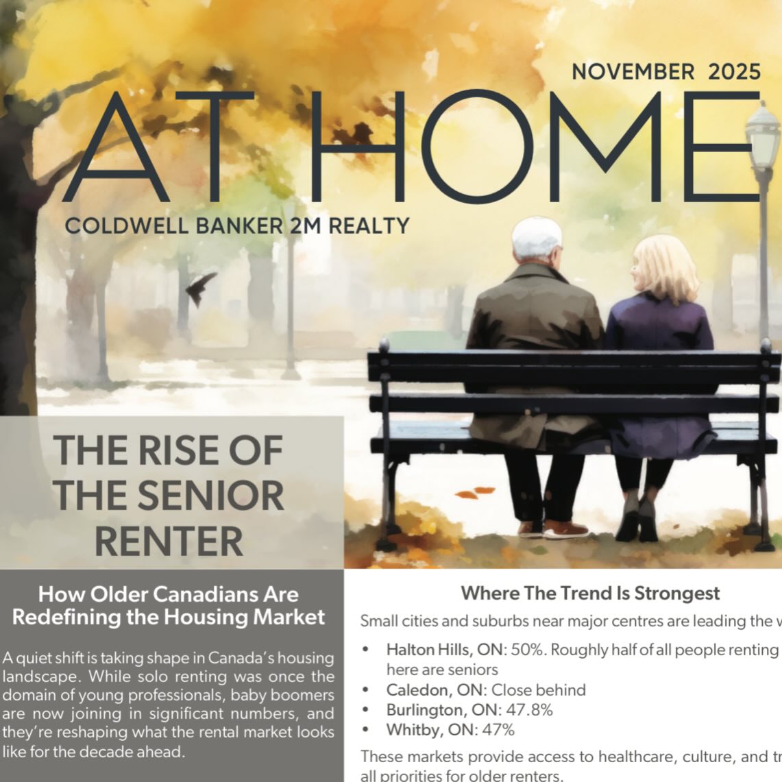 November’s newsletter is live on the blog and this month we look at the growing trend of seniors choosing to downsize into rental living. We also look at the design trend colours making a splash for 2026👀
Click the link in my bio to check it out!
I’m always here to answer any of your real estate questions 💙
#educate #Realestate #Realtor