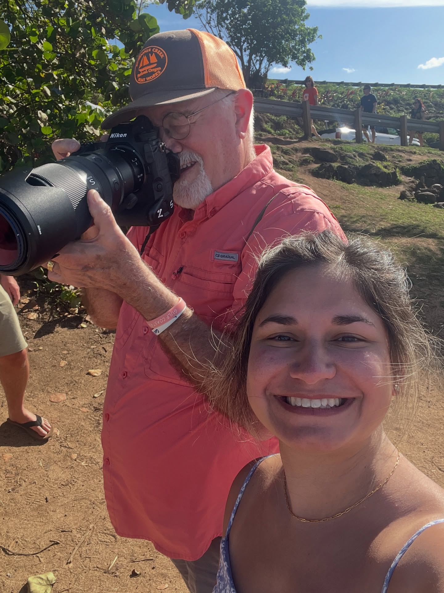 David is always taking pictures no matter where he is! And so am I 🤭. We are looking forward to seeing you this weekend at The Rock! 🤘 🤙