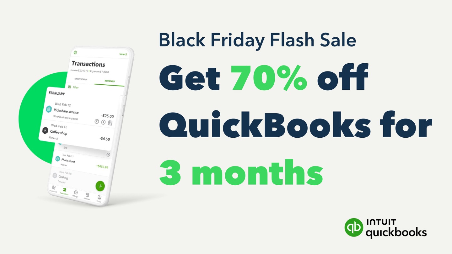 Get 70% off QuickBooks Online for 3 months and unlock powerful tools for tracking income, managing clients, and staying ahead.
Sign up using our link before the sale ends: https://quickbooks.partnerlinks.io/07h6aixb5v0l
Not sure how to incorporate this into your tech stack? Work with one of our experts at @wd_strategies who specializes in system and software integration.