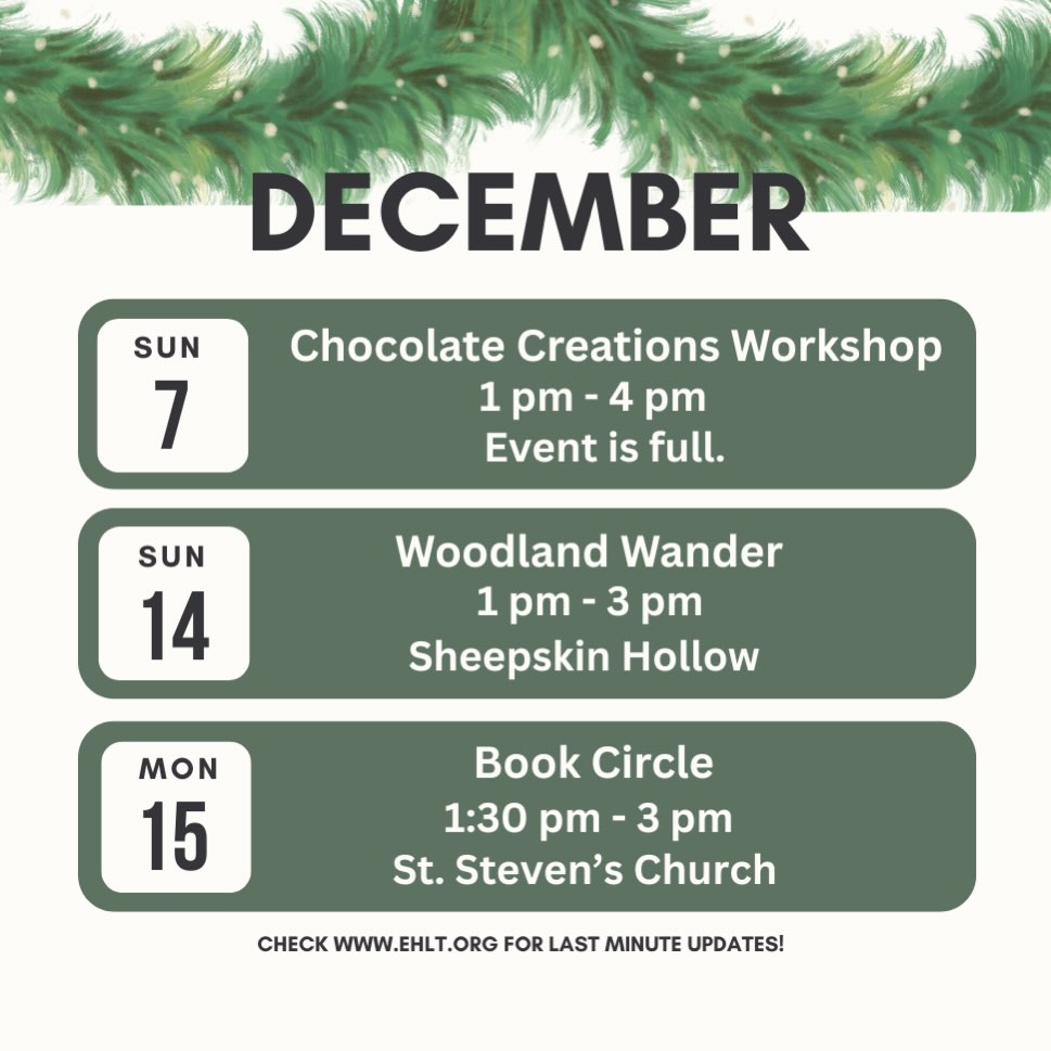 Some fun events this month to join us at.