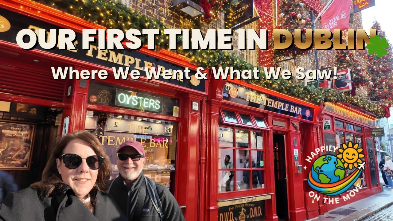 Good morning! We just released Episode 4 in our european travel series over on the Tube (link in our bio). In this episode we explore some of Dublin’s most iconic landmarks and must-see attractions. Please check it out, give it a thumbs up, drop us a comment, and if you haven’t done so already, consider subscribing. Thank you!!
#DublinIreland #VisitDublin #IrelandTravel #TrinityCollegeDublin #JamesonDistillery #GuinnessStorehouse #TravelVlog #FirstTimeInIreland #DublinTour #IrelandVlog #happilyonthemove