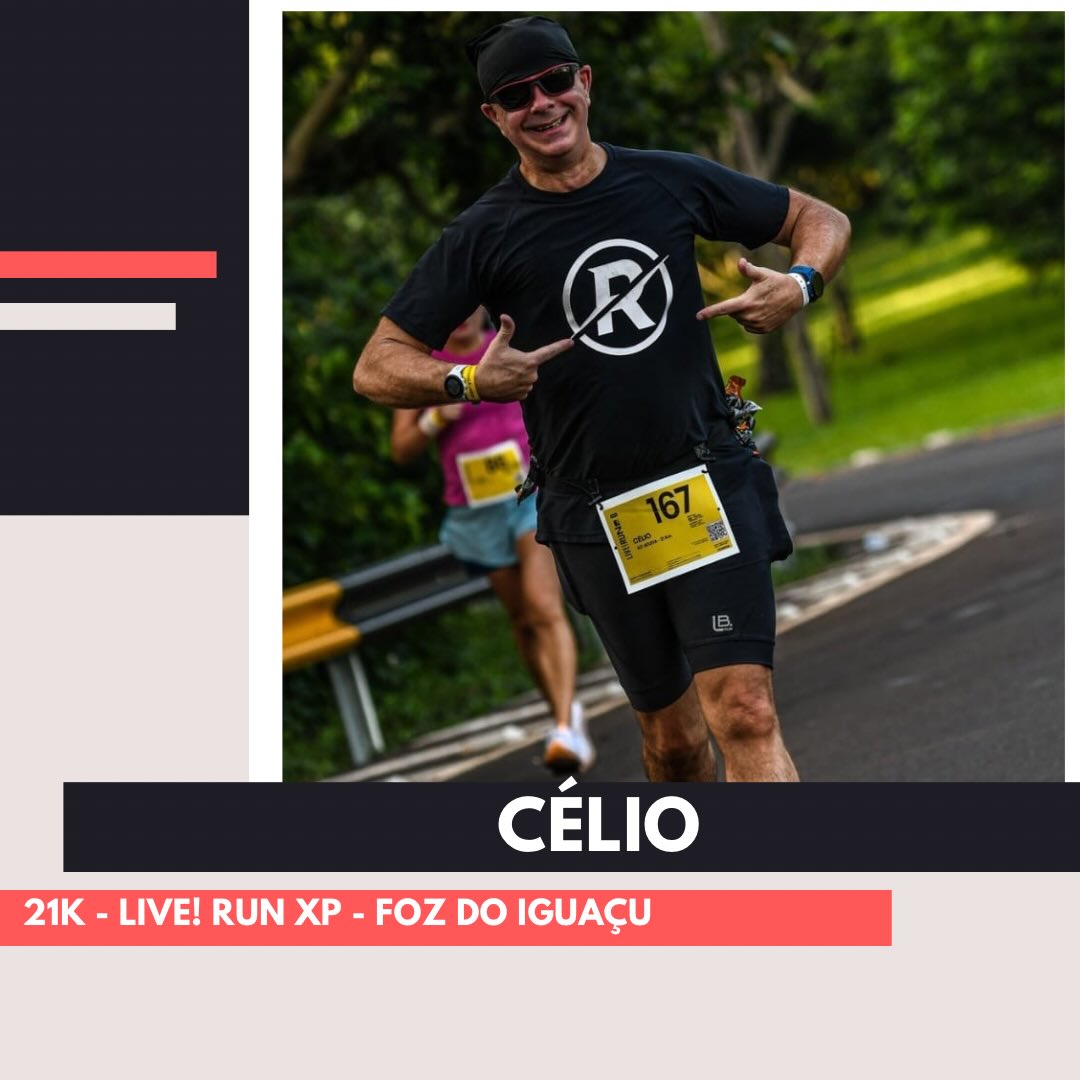 Domingo de entrega total para a Ribeiro Run!
Nosso atleta e nosso treinador mostraram mais uma vez que dedicação e coragem transformam qualquer desafio em conquista.
• Foz do Iguaçu – Paraná
O nosso atleta Célio completou sua 5ª meia maratona do ano, representando a equipe com garra nos 21K da LIVE! RUN XP.
Foi uma prova duríssima — calor intenso, altimetria pesada — mas ele entregou uma ótima prova!!
• Curitiba – Capital Paranaense
Nosso treinador encarou os 15K de Santa – Etapa Verão, uma prova tradicional, técnica e nada fácil.
Mais uma vez, mostrou na prática o que ensina todos os dias.
Muito orgulho da nossa equipe!
Cada passo dado hoje reforça o que acreditamos: com treino inteligente, disciplina e propósito, a evolução é inevitável.
#RibeiroRun #CadaPassoUmaConquista
#EquipeForte #OrgulhoDeSerRibeiroRun
#CorridaDeRua #MeiaMaratona #Maratona
#Curitiba #FozDoIguaçu #VidaDeCorredor