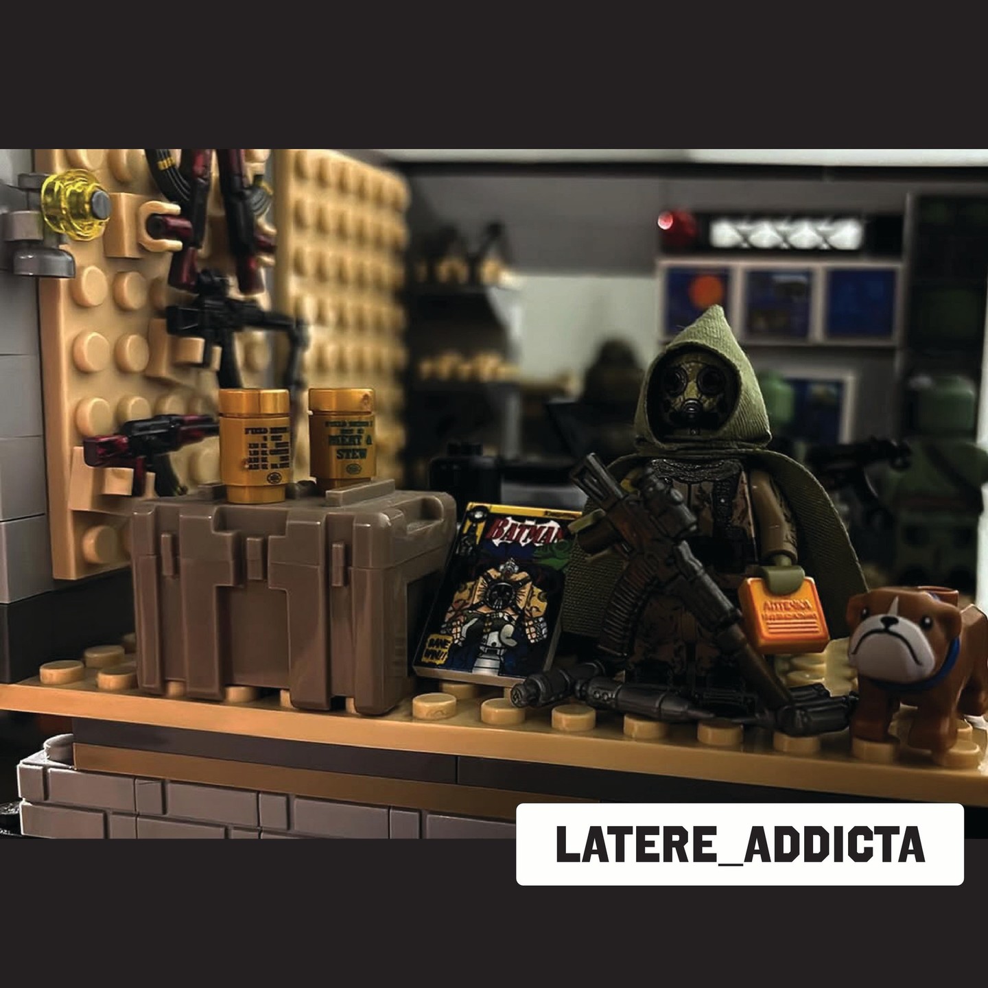 📸 This weeks winner of the UB Sunday Showcase is @latere_addicta with an apocalyptic bunker moc featuring one of our brick legends minfiigures, amzingly done! Remember if you'd like the chance to be featured and win a 15% discount on your next United Bricks order post something of yours and tag us!