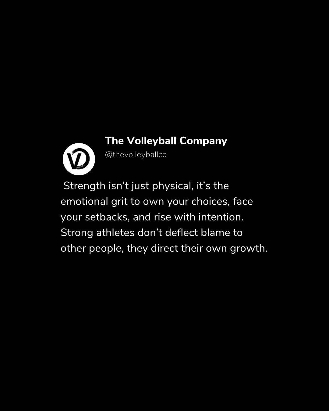 Strength isn’t just physical.
There’s so much mindset and mental game to sports that so many people don’t see.
Strong athletes don’t deflect blame to other people they direct their growth forward.
Comment “YES” if you agree✨
#volleyball #athletetraining #mindset #confidencequotes #confidencecoach #volleyballplayer #highlevel #mindsetmotivation #athletequotes #coachquotes #sportscoach