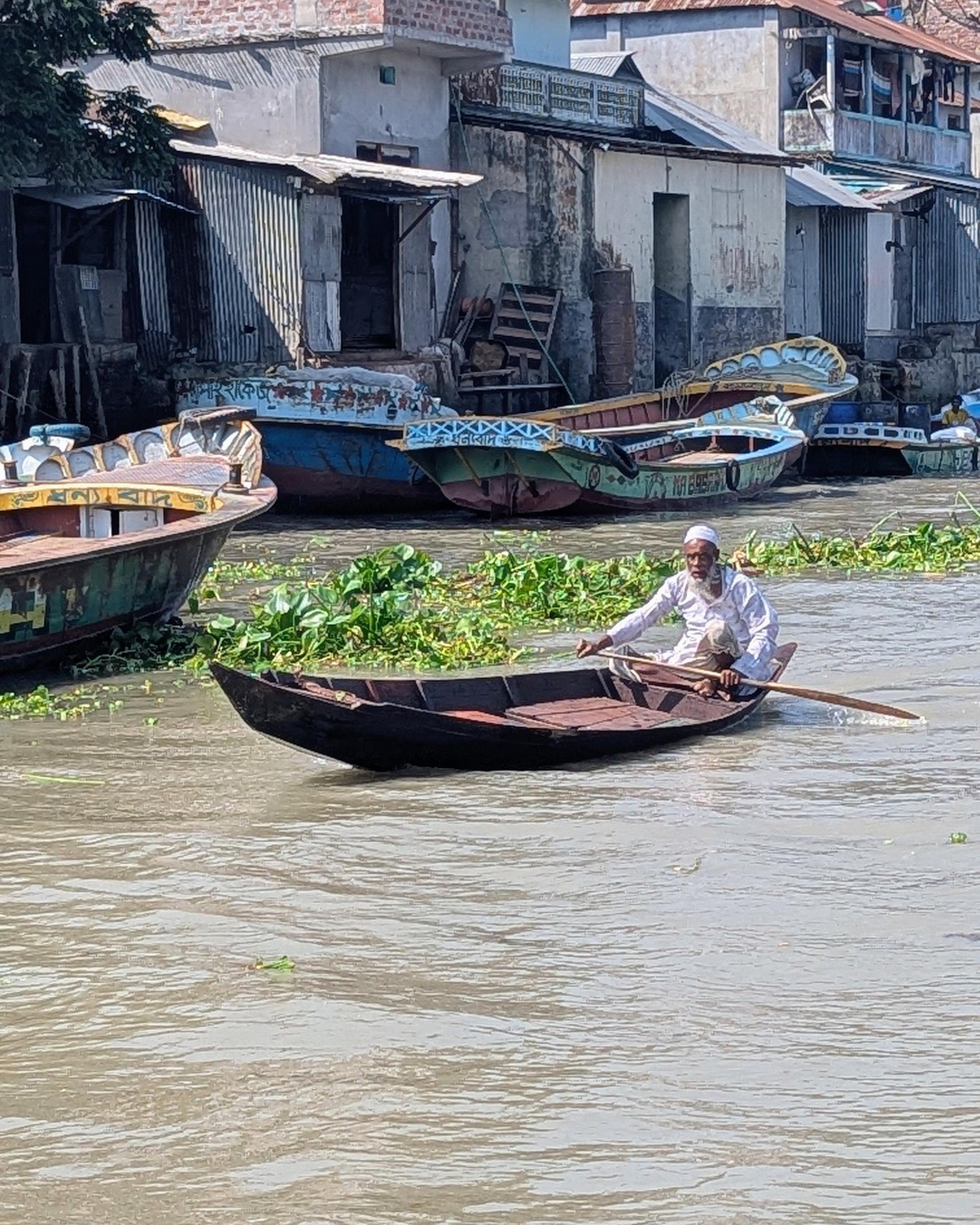 Crusing the backwaters in Bangladesh