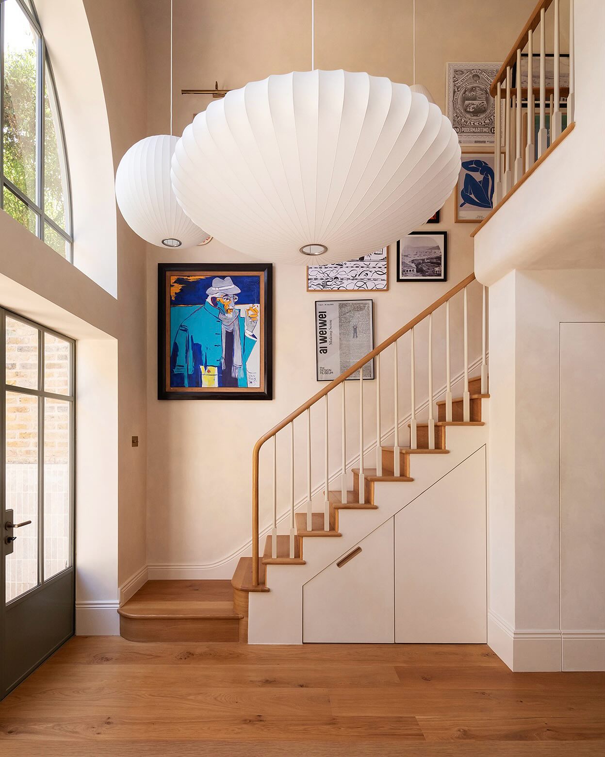 Transformation Sequence | Portobello Townhouse
Double Height Space - After > During > Before
📷 @adamscottimages
How we transformed the dark segregated basement into a large volume light filled centrepiece of this family house
Interior Design - @amelia.gallen.interior.design
Interior Styling - @studiostreeter
Engineer - @sg_structures
Contractor - HL Workshop
Oak - @provision_se1
Lime Paint - @bauwerkcolour
Pendants - George Nelson Baubles by @hermanmiller @haydesign
#woodrowvizor #londonhouse #londonhomes #architecturalphotography #houseandgarden #transformation #terracedhouse #portobelloroad #nottinghill #ladrbokegrove #interiorinspo #designinspo #victorianhome #beforeandafter #afterandbefore #stairs #bauwerk #bauwerkcolour #limepaint #pendant #pendantlights
