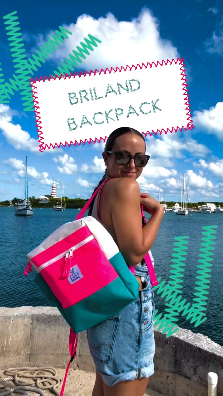 The Briland Backpack 🇧🇸🩷
A sporty backpack built for island hopping, travel days, and everyday moves. Secure dem essentials!