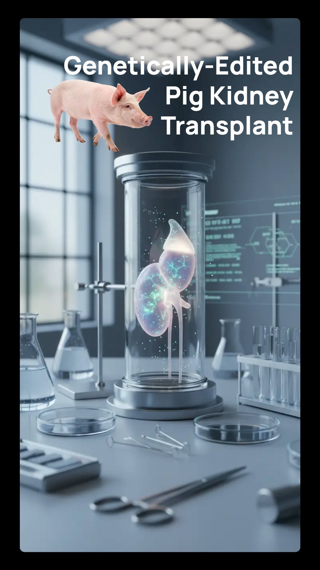67-year-old man survives 6 months with pig kidney transplant
Massachusetts General Hospital patient Tim Andrews achieved a historic milestone: six months off dialysis with a functioning gene-edited pig kidney. Multiple patients globally have now crossed this threshold, and FDA-approved clinical trials are underway.
This breakthrough could transform treatment for the 90,000+ Americans waiting for kidney transplants.
━━━━━━━━━━━━━━━━━
KEY TAKEAWAYS:
✓ Multiple patients have now survived 6+ months with gene-edited pig kidneys
✓ Success demonstrated in both US and Chinese transplant centers showing reproducibility
✓ Formal FDA-approved clinical trials are actively enrolling patients with end-stage kidney disease
━━━━━━━━━━━━━━━━━
IN THIS POST:
Animal data predicted this was possible and human data confirmed it—decades of xenotransplantation research finally translating to patient benefit.
For older dialysis patients, highly sensitized patients, and those facing years-long waitlists, this represents the first real option in decades.
If trials show 9-12 month survival is repeatable, insurers and transplant societies will need to integrate xenotransplantation into standard kidney failure care pathways.
━━━━━━━━━━━━━━━━━
RESEARCH CITED:
Porrett et al. (2022) — First clinical-grade porcine kidney xenotransplant using human decedent model
Montgomery et al. (2022) — Two cases of pig-to-human kidney xenotransplantation with documented outcomes
Cooper et al. (2023) — Progress in clinical pig kidney xenotransplantation showing reproducible results
━━━━━━━━━━━━━━━━━━━━
SUPPORT THIS CHANNEL
If you find these videos helpful, membership support keeps them free for everyone. Tap Join next to Subscribe if you'd like to contribute: youtube.com/@SeanHashmiMD/join
What questions do you have about xenotransplantation?
━━━━━━━━━━━━━━━━━
GET FREE WEEKLY HEALTH TIPS
Join thousands of readers who get evidence-based insights on kidney health, longevity, and disease prevention delivered to their inbox.
→ Subscribe to the Newsletter: selfprinciple.org/newsletter
━━━━━━━━━━━━━━━━━
MEDICAL DISCLAIMER: This content is for educational purposes only and is