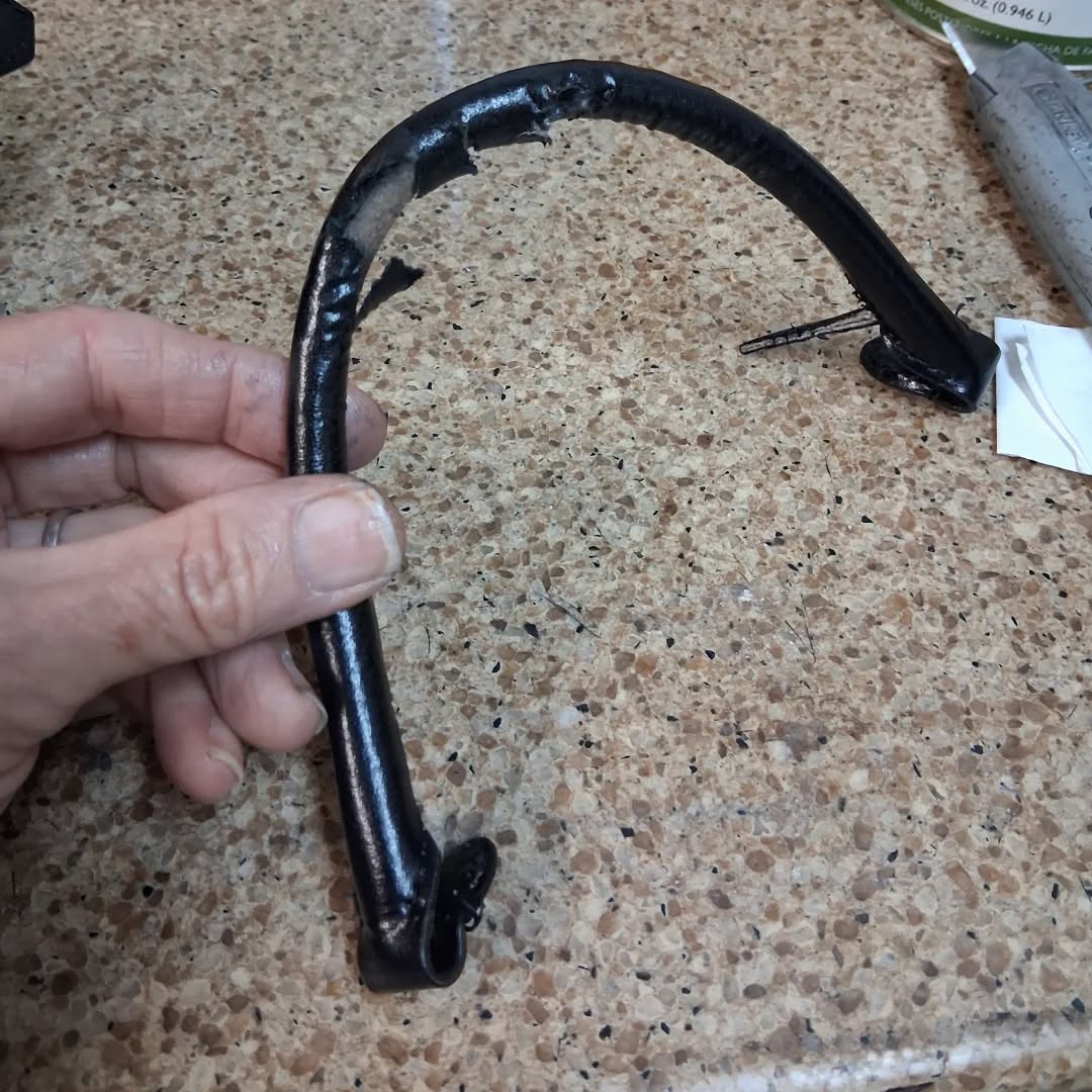 New handles for this Saint Laurent hand bag. Turned out nice. #saintlaurent #handbag #leather #luxurylifestyle