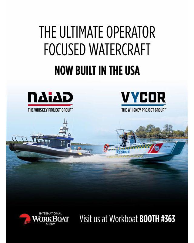 TWPG team is at The International WorkBoat Show in New Orleans. Stop by booth #363 to catch up with the team to discuss our US built watercraft, designed for Commercial and Government Operators:
NAiAD RHIBs: Built for superior speed and stability in Search & Rescue, Coastal Patrol, and Offshore response.
VYCOR Light Landing Craft: Versatile landing craft designed for logistics, shallow-water access, and flood response.
Booth #363!
Find out more - link in bio.
#workboatshow #workboatshow2025 #TWPG #NAiAD #VYCOR #rescueboat #patrolboat #commercialboat #workboat