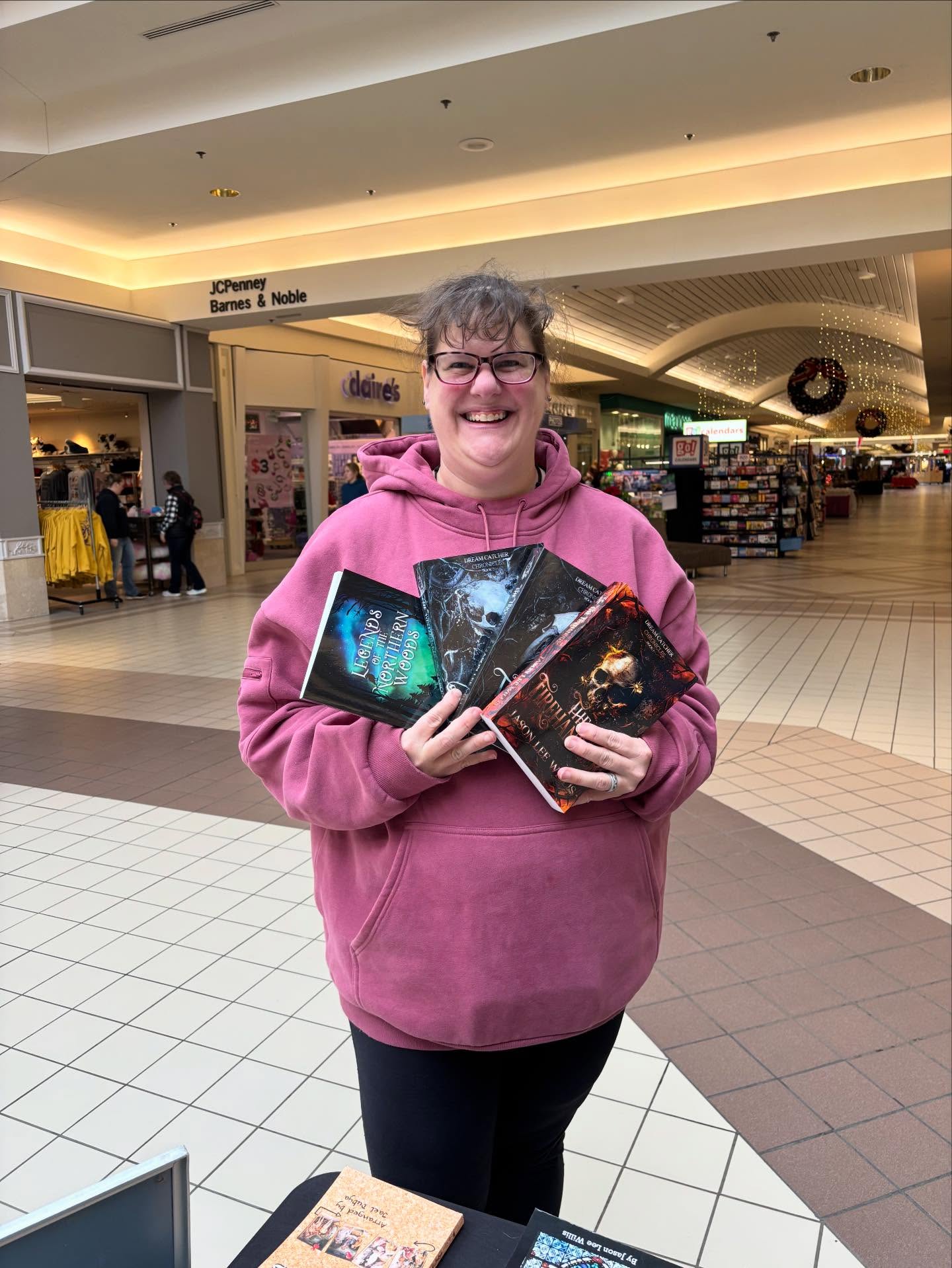 First sale of the day: Andrea with a Dream Catcher Chronicles bundle!