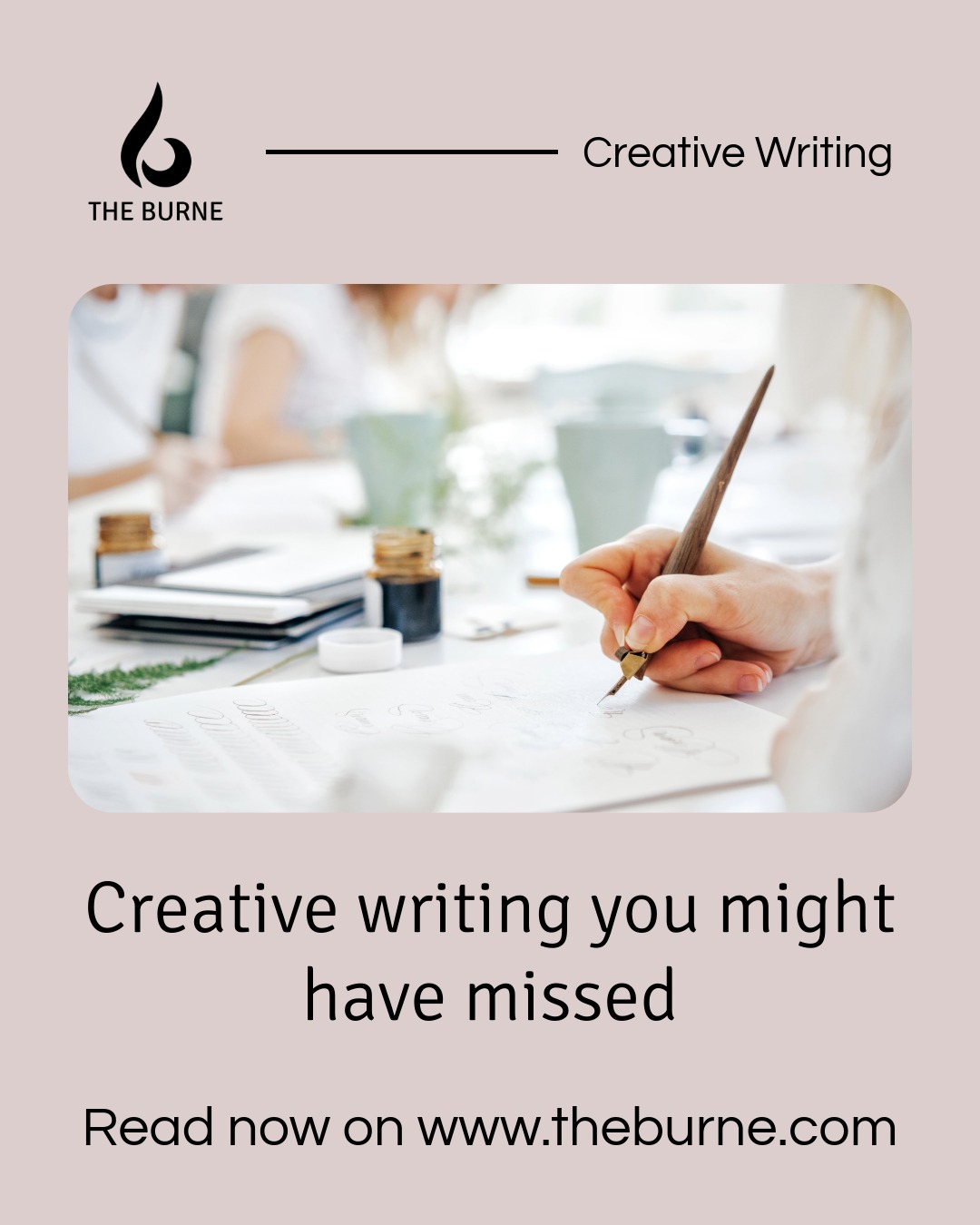 In case you have missed it, there are three new creative writing pieces on The Burne now!
Read these awesome pieces by @cassie.wylie, @bea.lovatt and @amyanderson._ through the link in our bio!