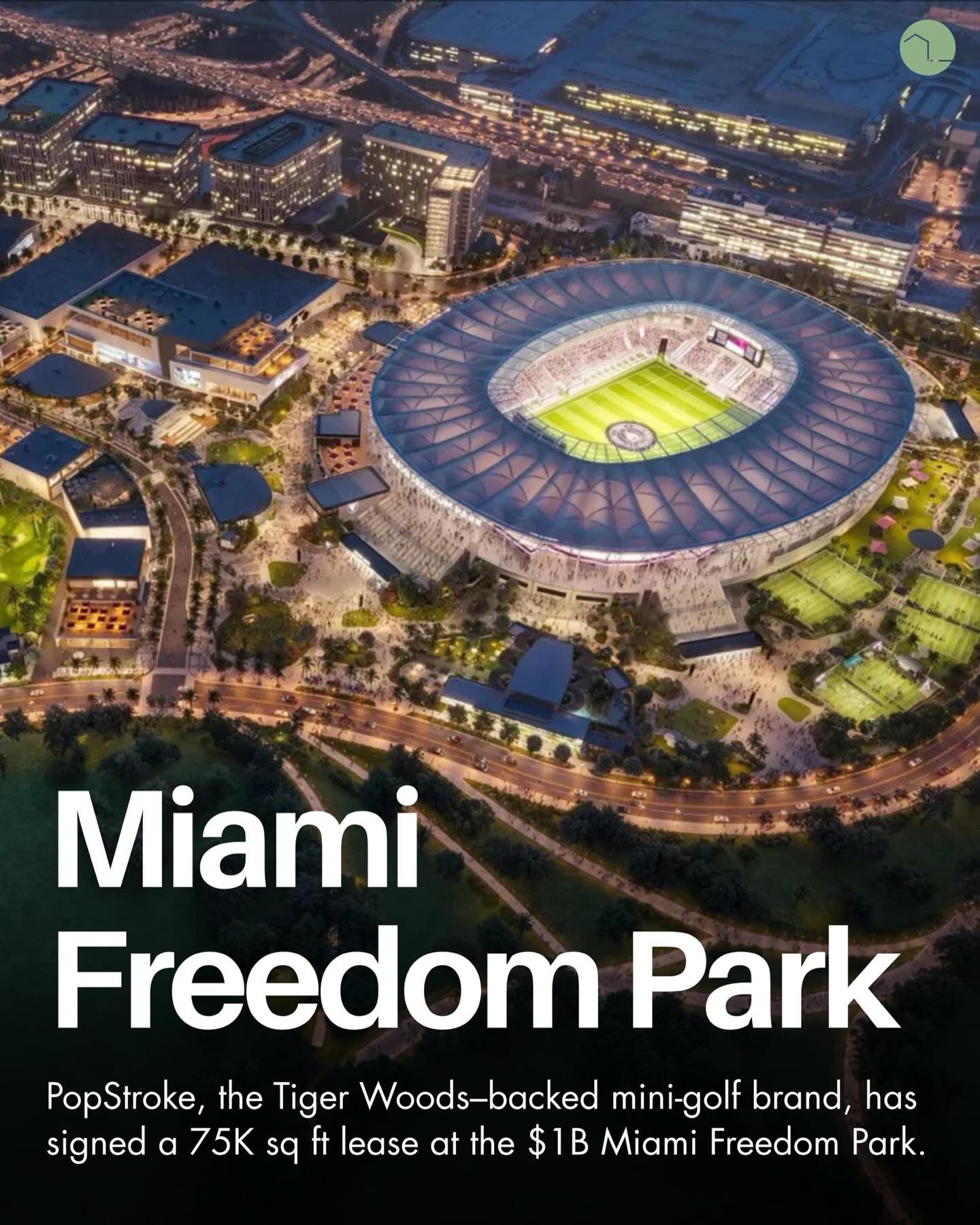 The development team is positioning the project as Miami’s first true stadium district, with plans for 360K sq ft of restaurants, 240K sq ft of retail, 750 hotel rooms, and 400K sq ft of office surrounding the new MLS venue. Early tenant commitments and ongoing construction signal a differentiated, entertainment-led campus poised to reshape Miami’s stadium-adjacent real estate model.
To access full articles and join our readership, subscribe to our free, bi-weekly, and digital newsletter through the link in our bio (restructurednews.com) and follow us on Linkedin (restructured news) and TikTok (@restructurednews).
Rendering Credit: The Boundary