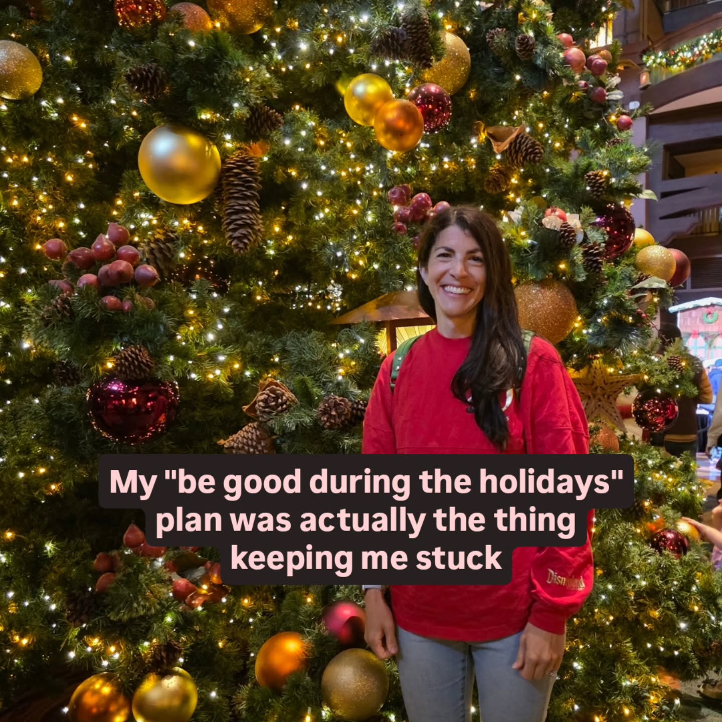 I thought I was "being good" every holiday season...
But instead, I ended up feeling out of control around food which caused me to overeat & overindulge.
Once I stopped trying to power through the holidays with extreme habits and started focusing on balanced meals, consistency, and allowing myself the flexibility to enjoy my favorite foods, everything felt so much easier.
If you're tired of repeating the same cycle every year, you're not alone.And there is a more sustainable way to approach the season.
Comment or DM me "Holidays" and I'll send you my free guide with 5 simple tips to help you enjoy the holidays without guilt or stress.🎄🍪🎁
#holidayweightlossnotgain #healthyholidaytips #holidayhealthtips #holidayeatingtips #nutritioncoachforwomen