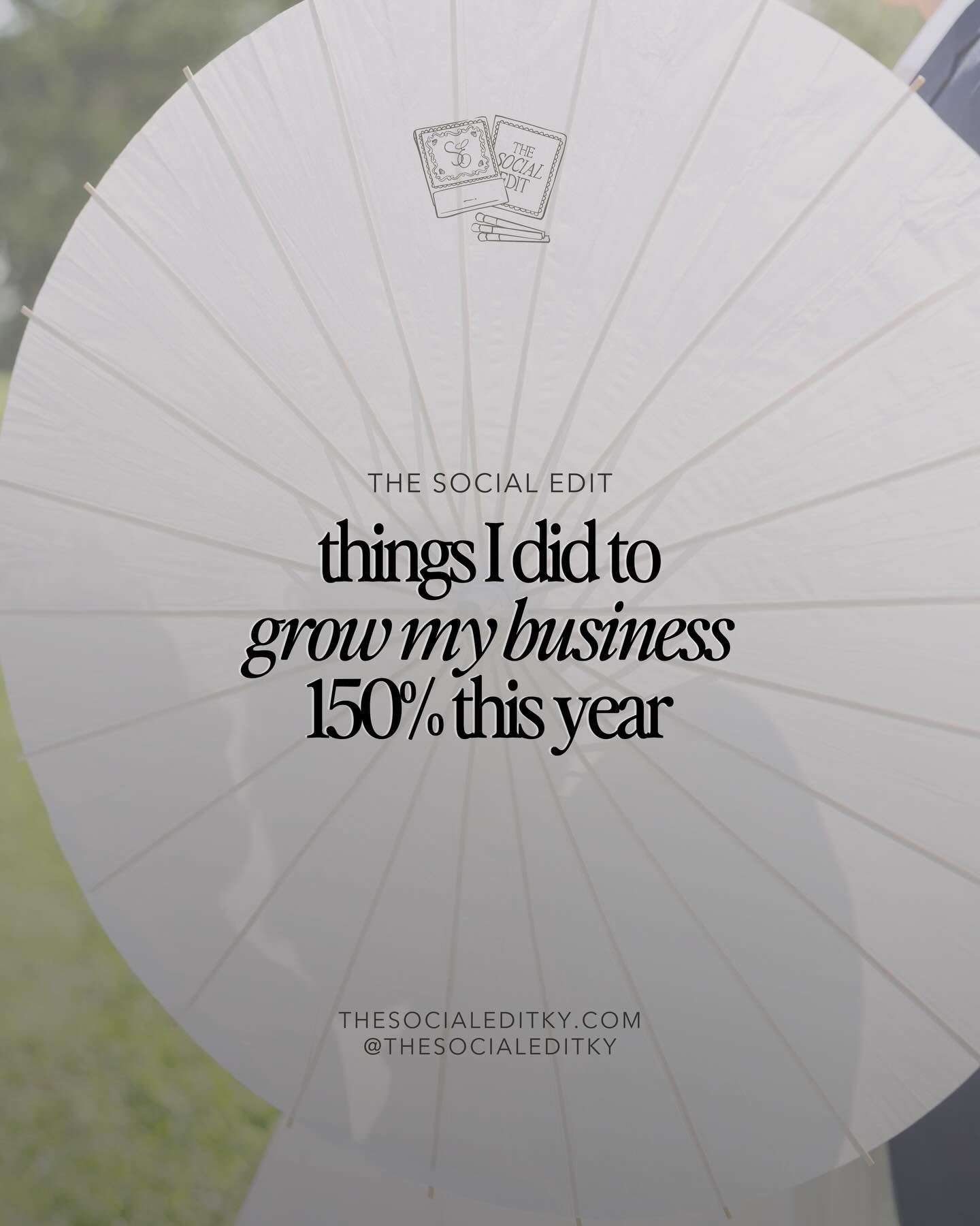 2025 was a year of tremendous growth for The Social Edit, but it didn’t come without its challenges.
One of the biggest lessons I learned this year?
You really do have to spend money to make money.
& you have to bet on yourself before anyone else will.
This was a year of growth, expansion, and learning in every sense of the word. I brought on new team members, expanded my offerings, and niched my audience. I invested in myself, my education, and my business, even when it felt terrifying and isolating.
People love to say, “You’re so lucky.”
But luck wasn’t why this happened.
It was late nights that turned into early mornings.
Missed events.
Hard decisions.
Saying no to what didn’t align.
Choosing the long game over the easy route.
Every ounce of work was a step toward the vision I had at the end of last year, and I’m so proud of how far this business has come. Grateful, humbled, and more excited than ever for what’s next.
I can’t wait to see what 2026 will bring.